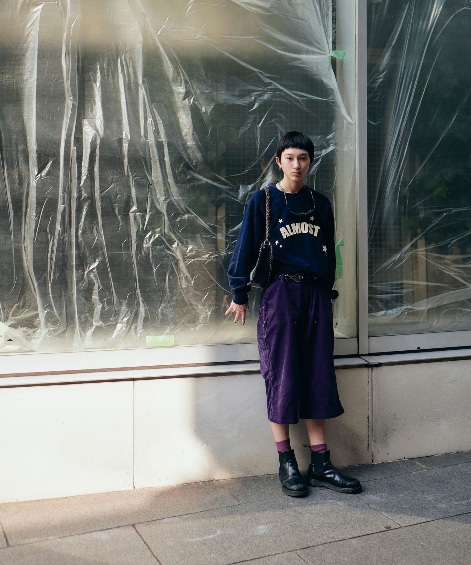 Teya　Almost Sweat NAVY S