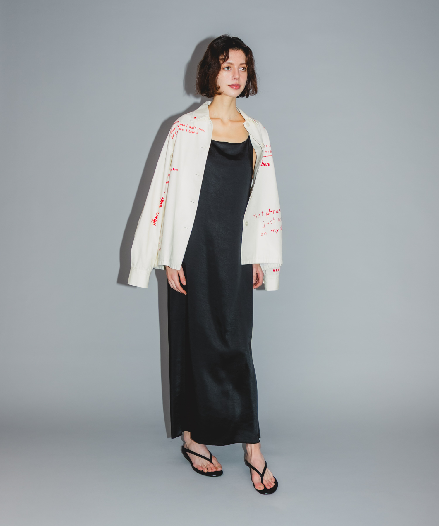 Teya　Whisper Shirts ECRU FREE