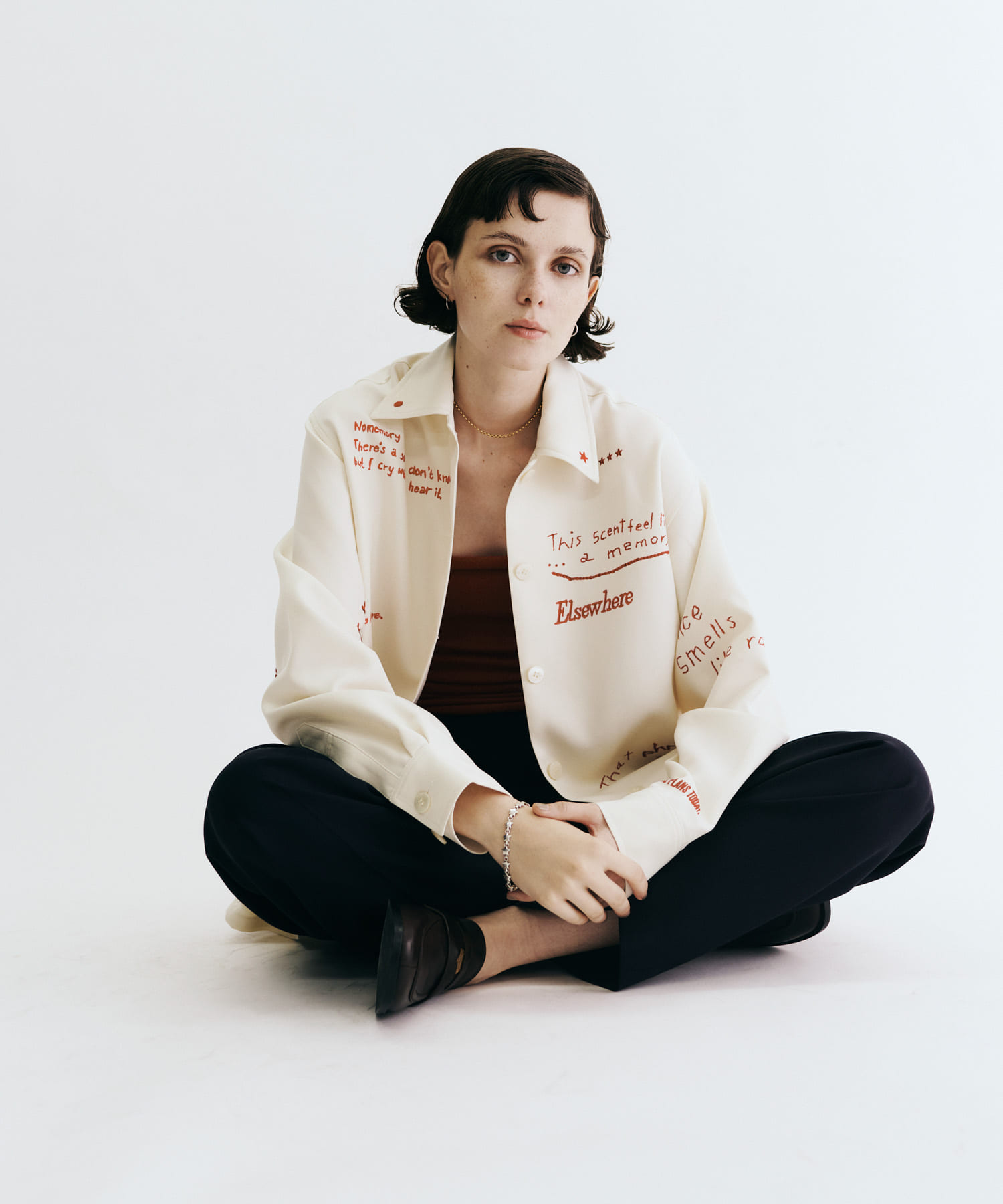 Teya　Whisper Shirts ECRU FREE