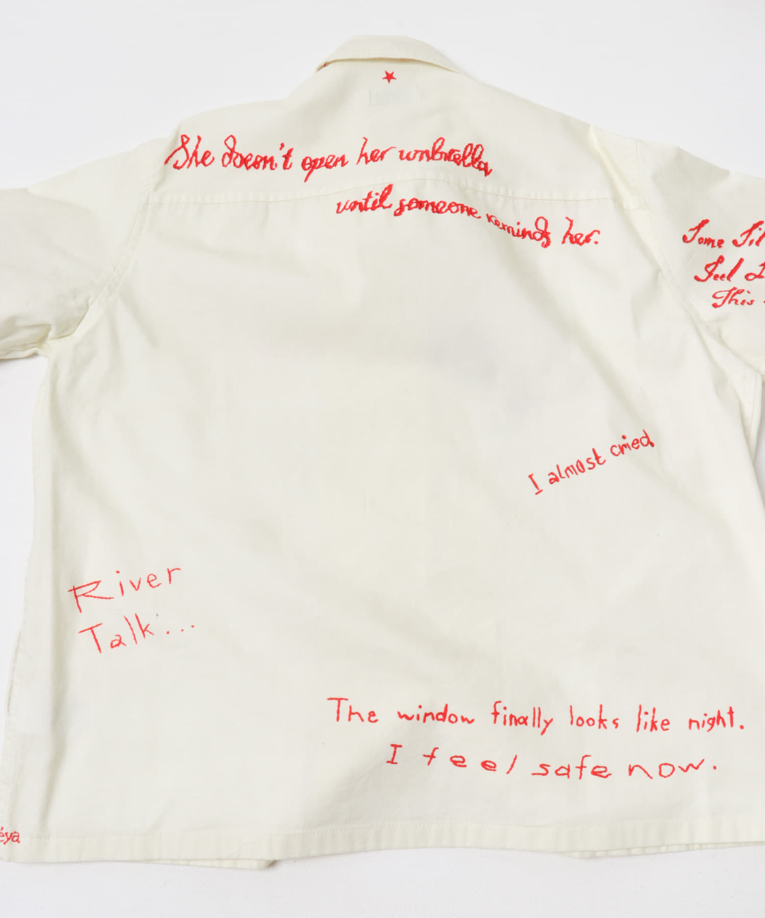 Teya　Whisper Shirts ECRU FREE