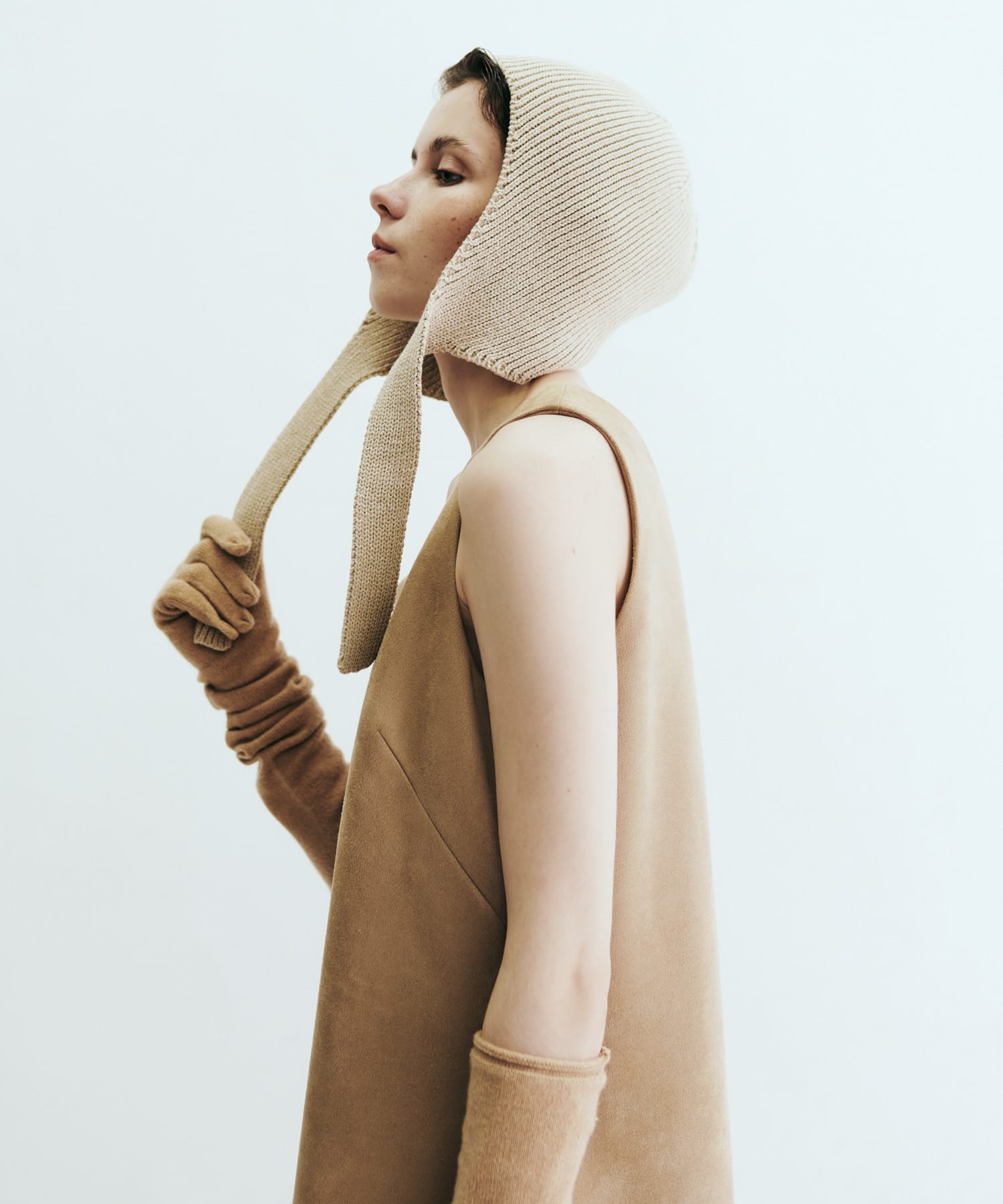 Teya　Twin Set Cap BEIGE FREE