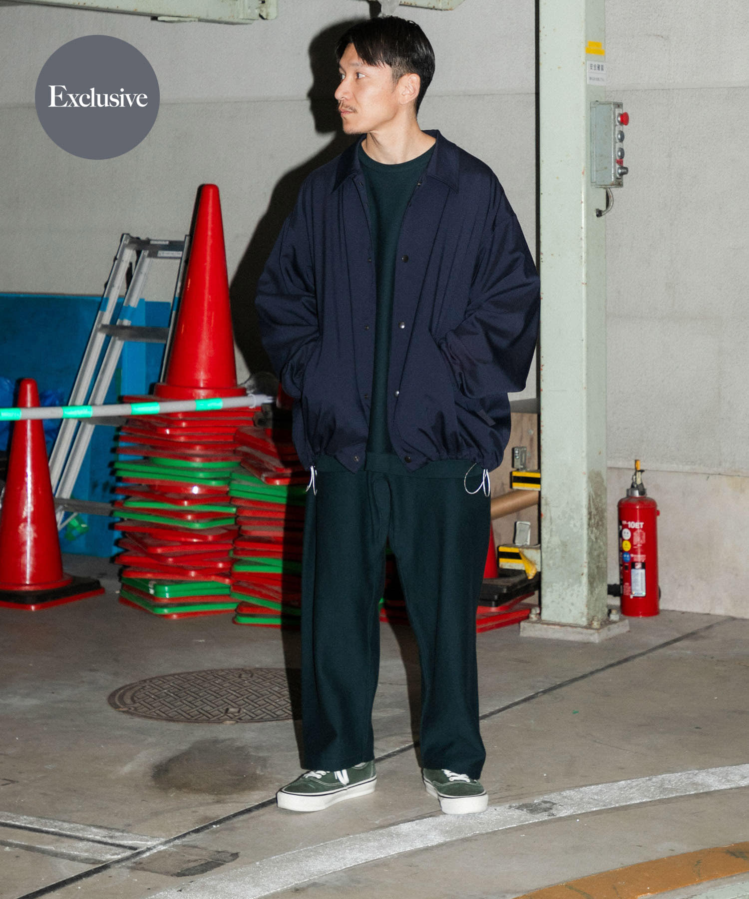 『別注』Champion×Wide Dad　RW DAD SWEAT PANTS