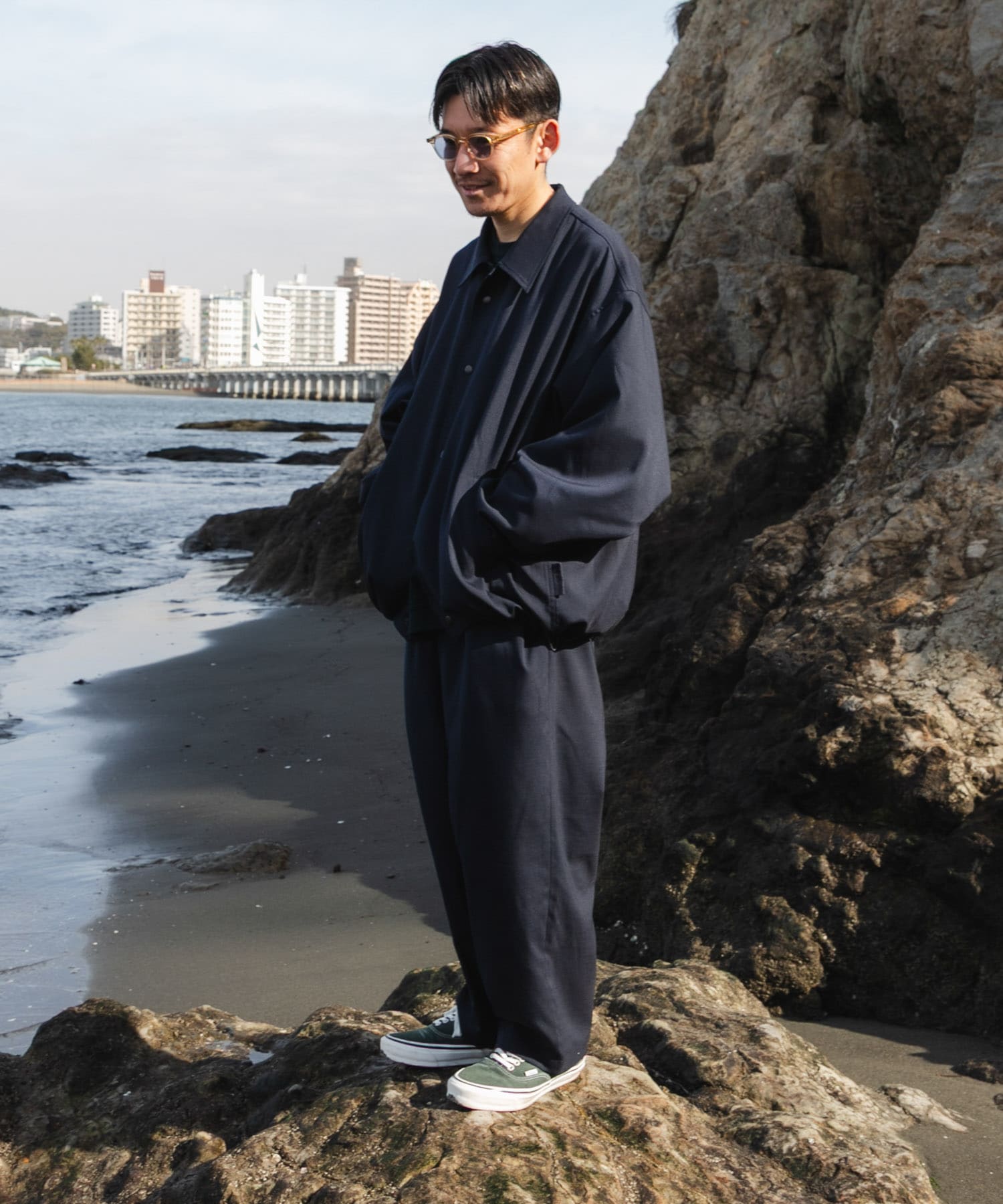 Wide Dad DAD EASY WIDE PANTS(1 D.NAVY): ボトム｜URBAN RESEARCH公式