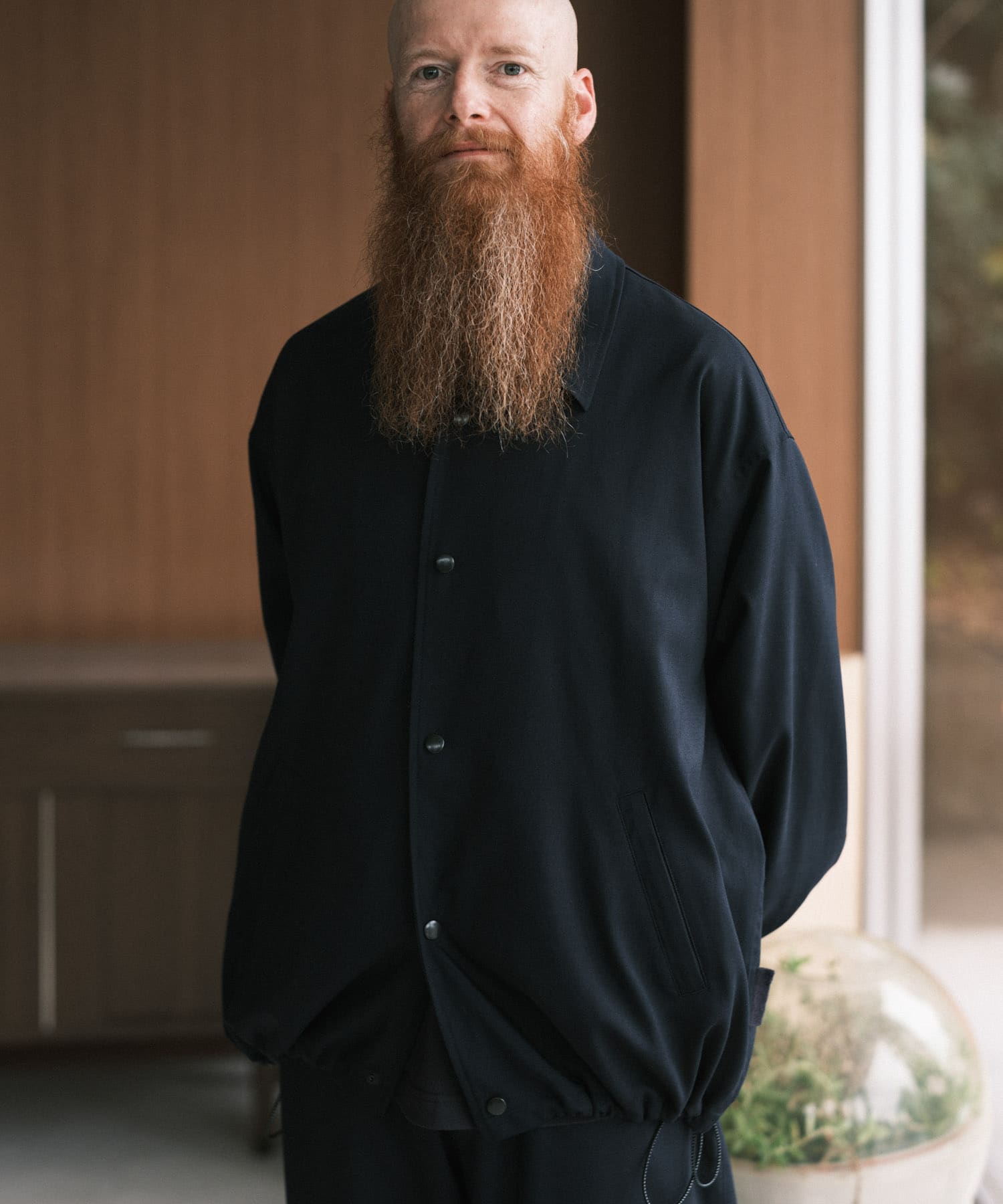 Wide Dad　COACH JACKET D.NAVY 1