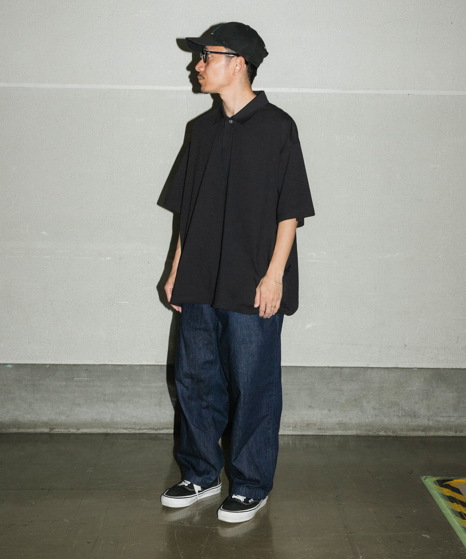 Wide Dad　DAD EASY WIDE DENIM PANTS