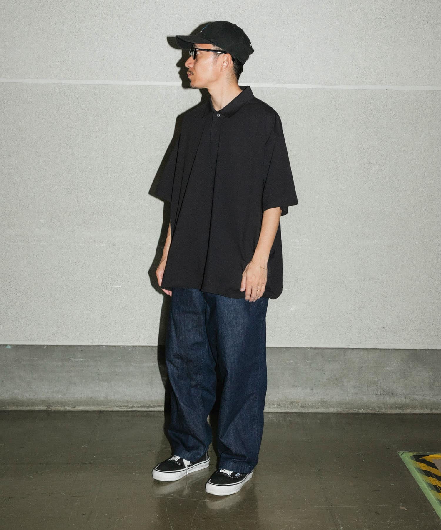 Wide Dad　DAD EASY WIDE DENIM PANTS