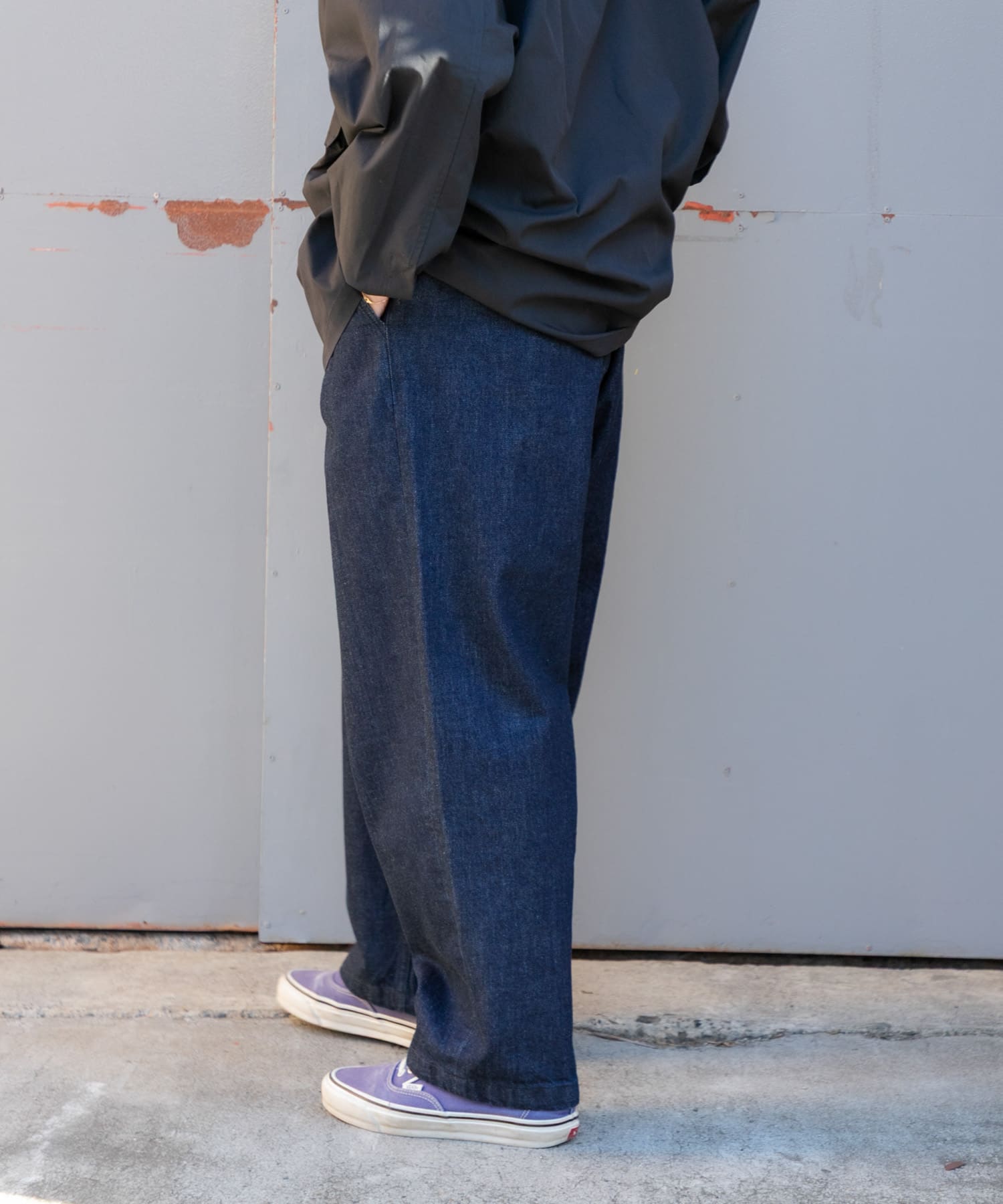 Wide Dad DAD EASY WIDE DENIM PANTS(1 D.BLUE): ボトム｜URBAN 