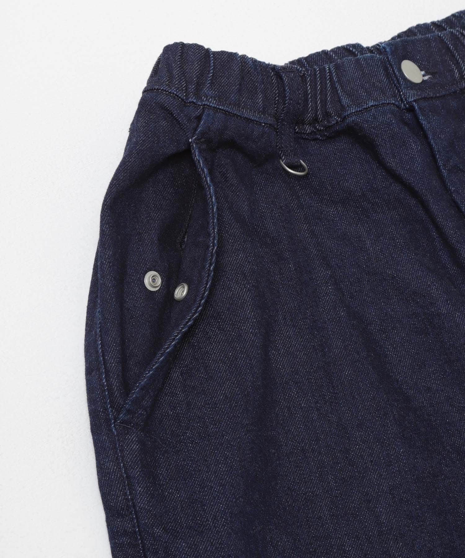 Wide Dad　DAD EASY WIDE DENIM PANTS D.BLUE 1