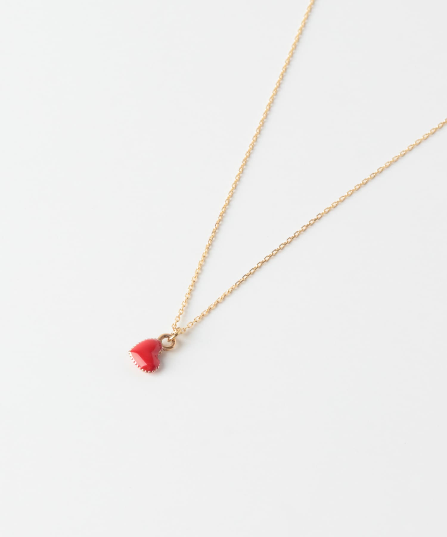 METIER　PENDANT Red enamel -