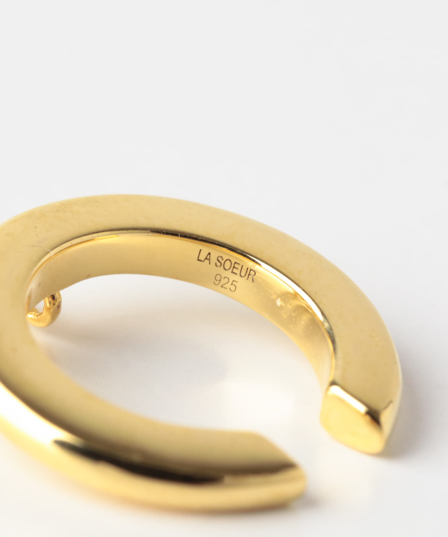 LA SOEUR　ドロップチェーンイヤカフ GOLD -