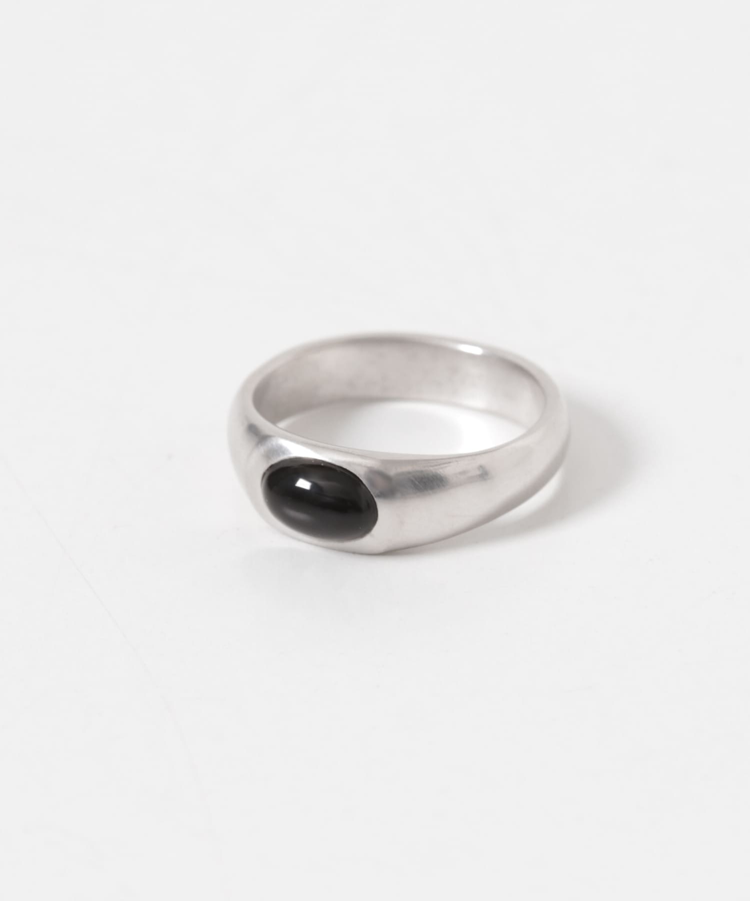 Naotokojima　onyx ring Silver 3