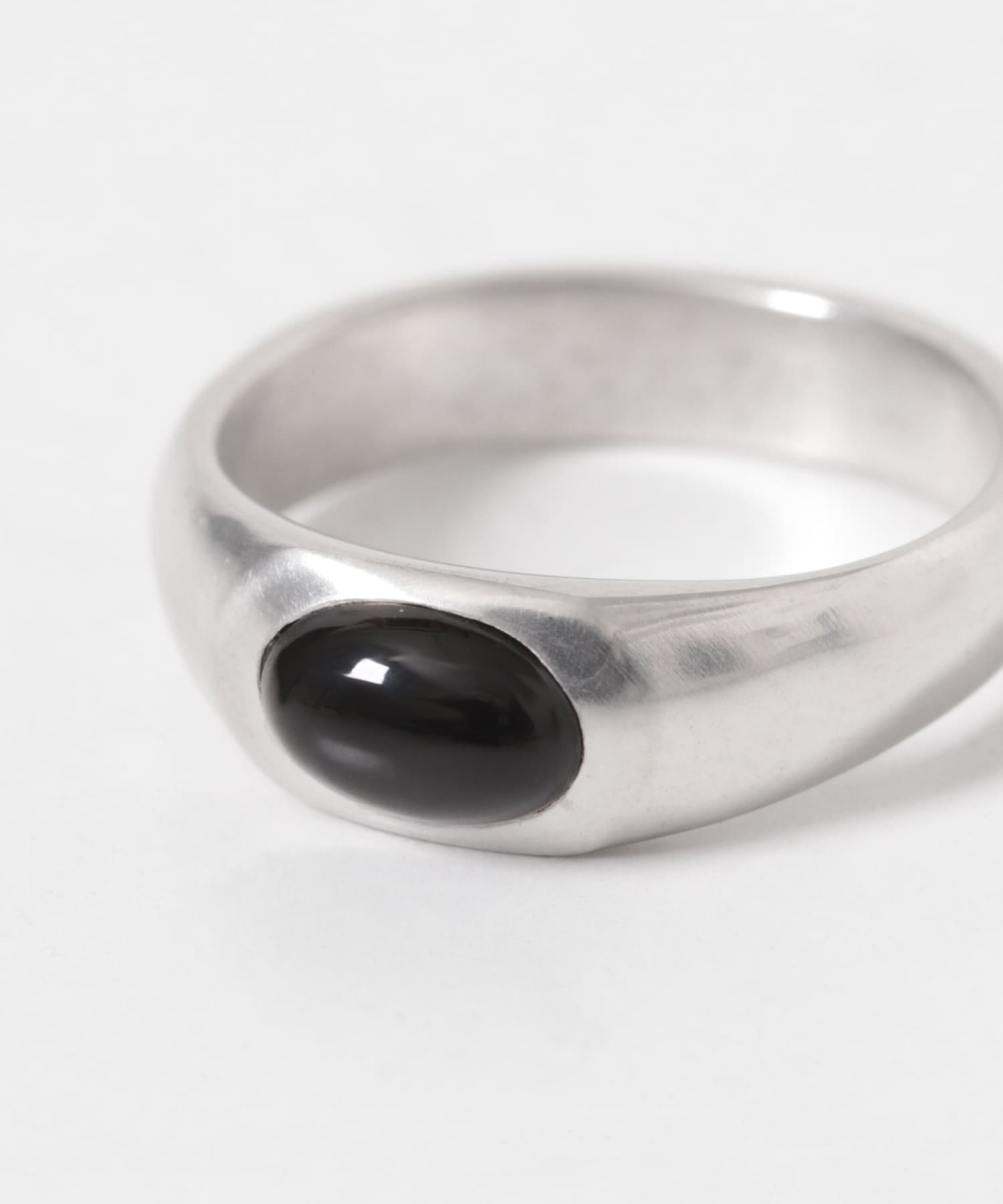 Naotokojima　onyx ring Silver 3