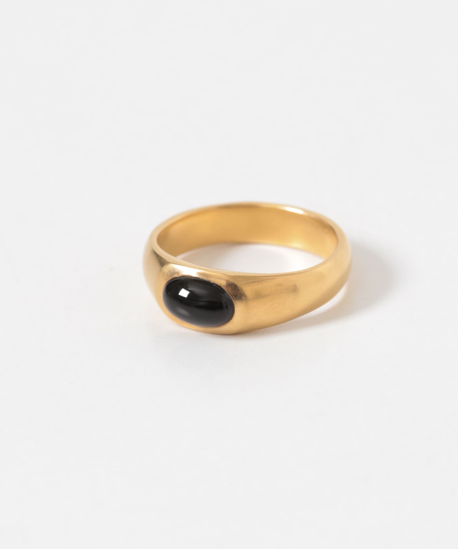 Naotokojima　onyx ring Gold 3