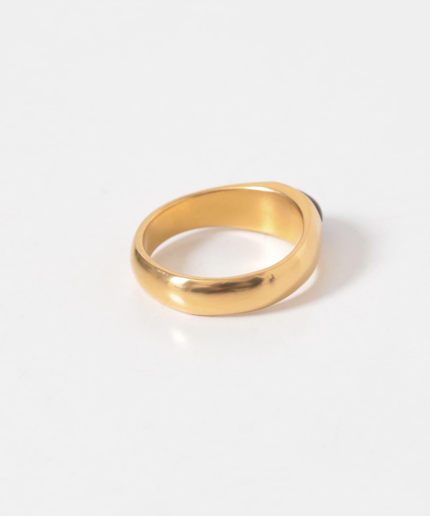 Naotokojima　onyx ring Gold 3