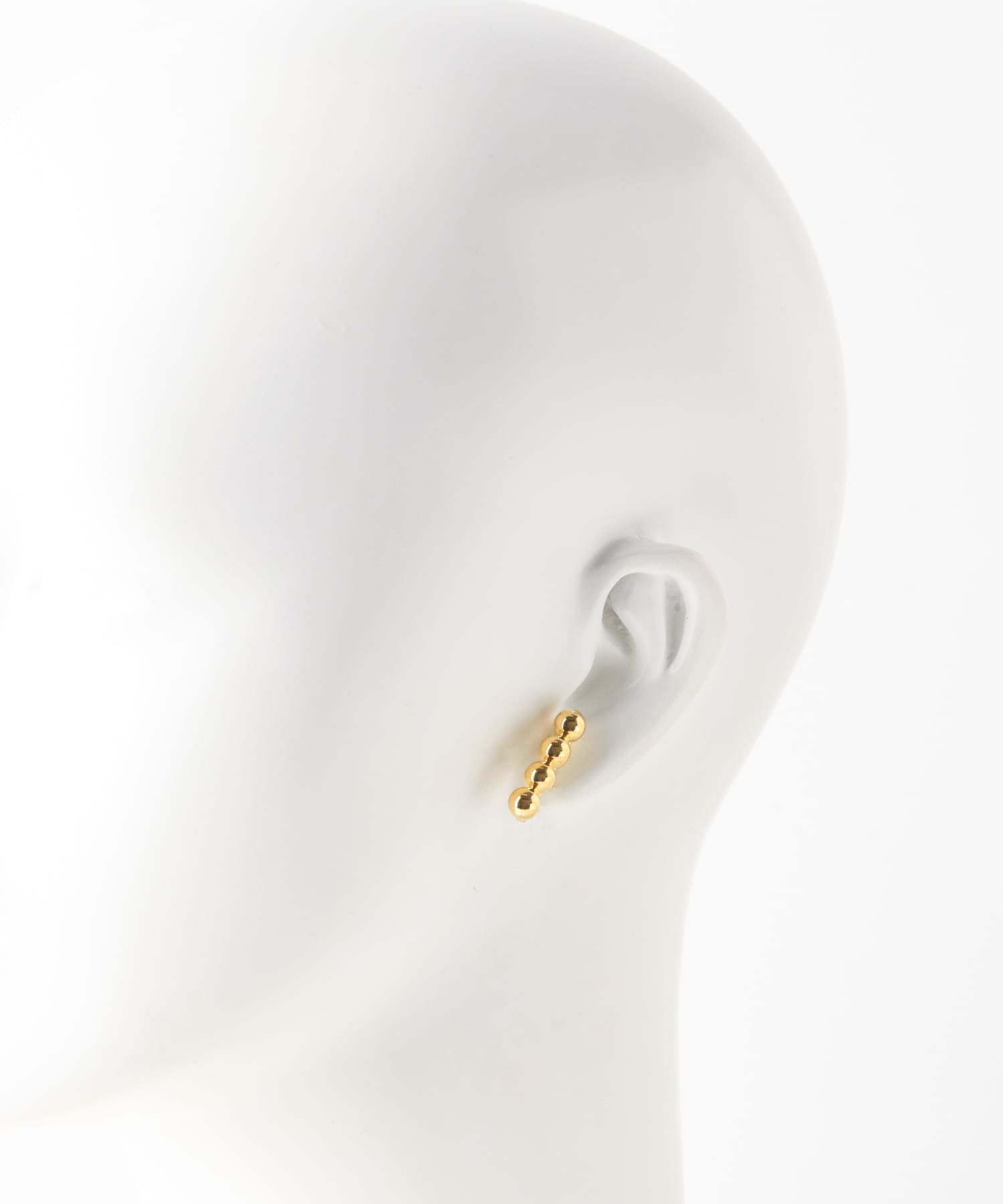 LA SOEUR　4ボールバーピアス GOLD -