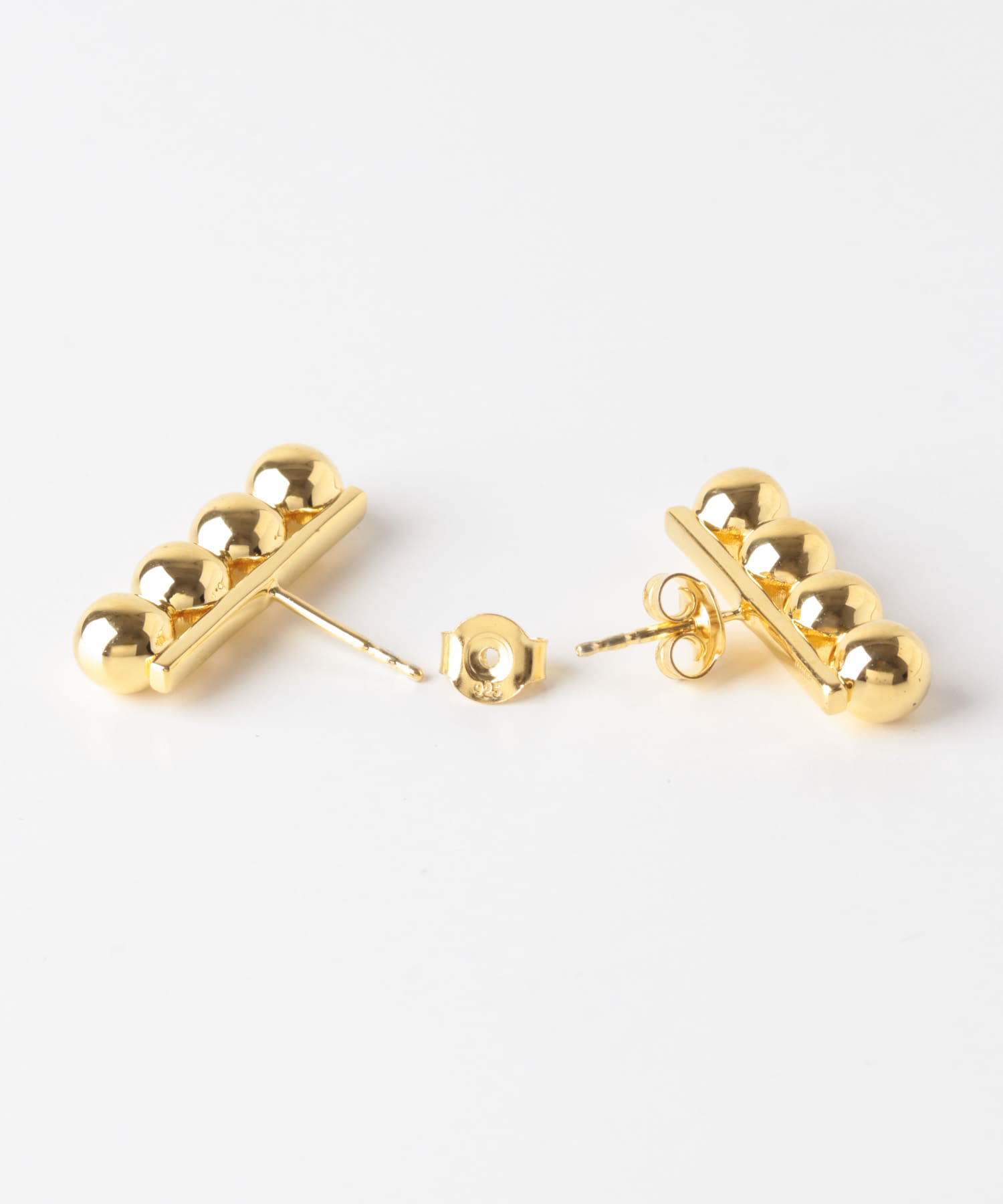 LA SOEUR　4ボールバーピアス GOLD -
