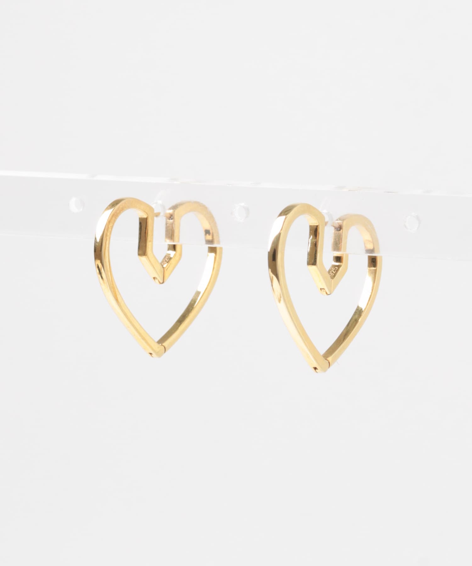 PLOW　Hug Heart Hoop Pierce M