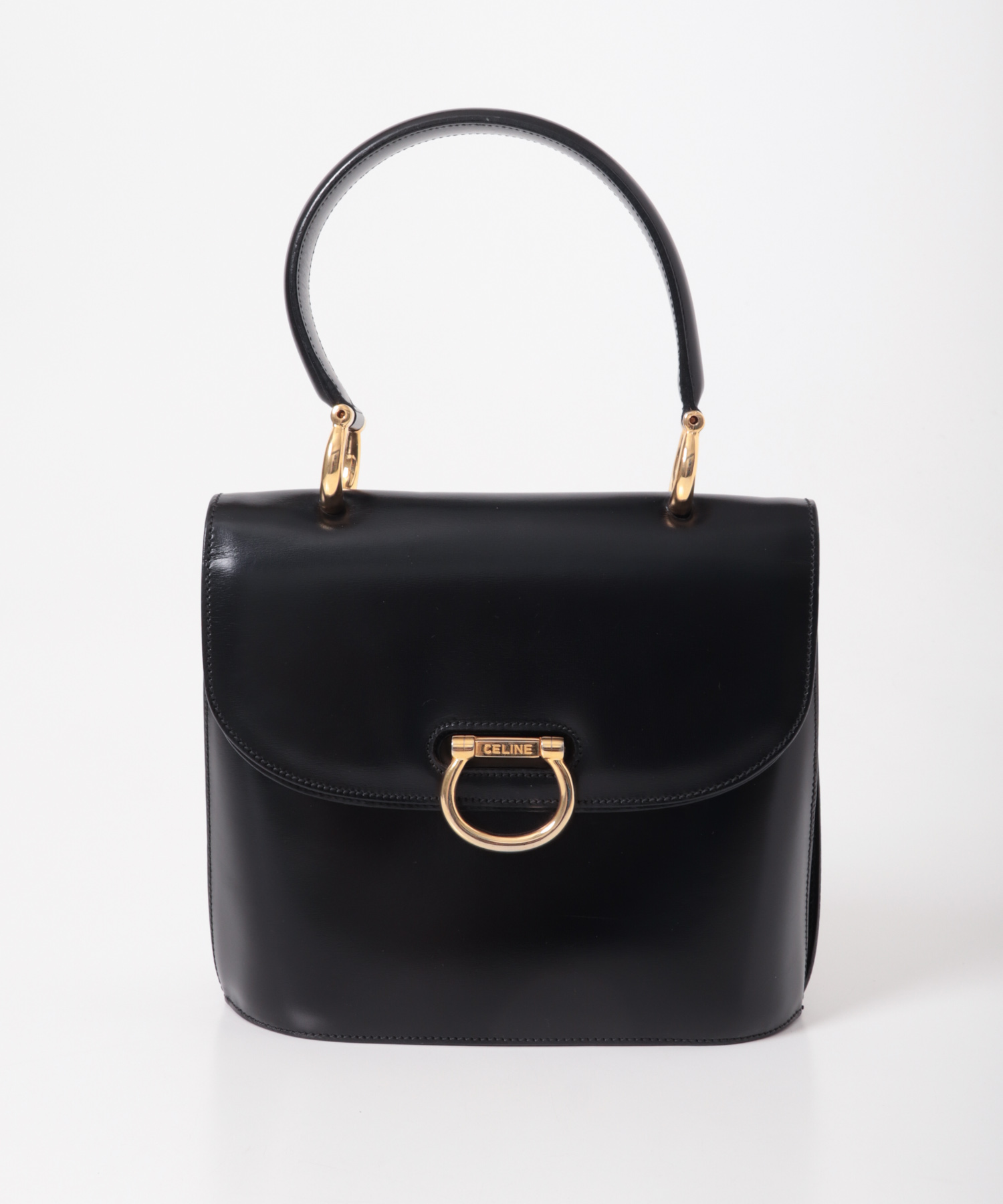 VINTAGE　セリーヌ80sダブルフラップバッグ