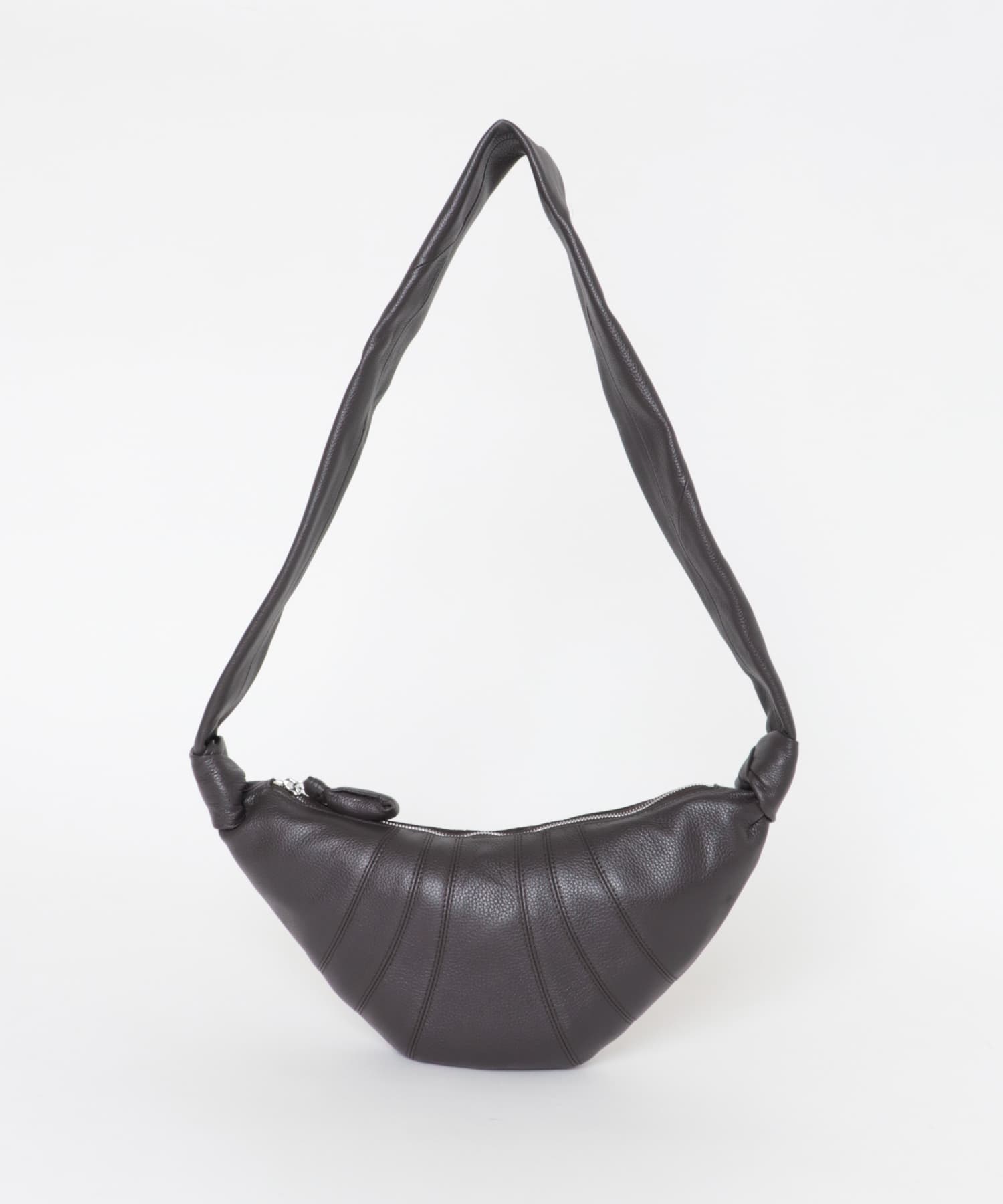 LEMAIRE　SMALL CROISSANT BAG CHOCOLATE -0