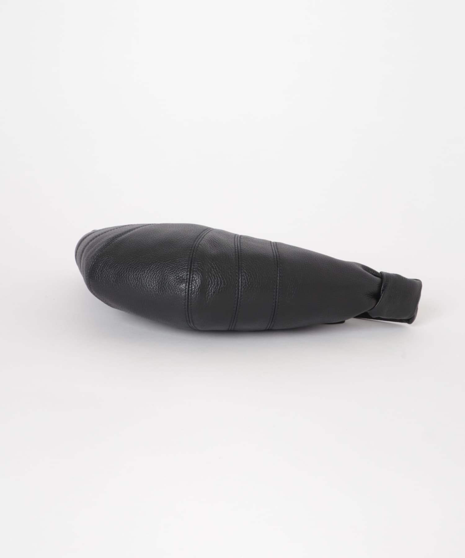 LEMAIRE　SMALL CROISSANT BAG BLACK -0