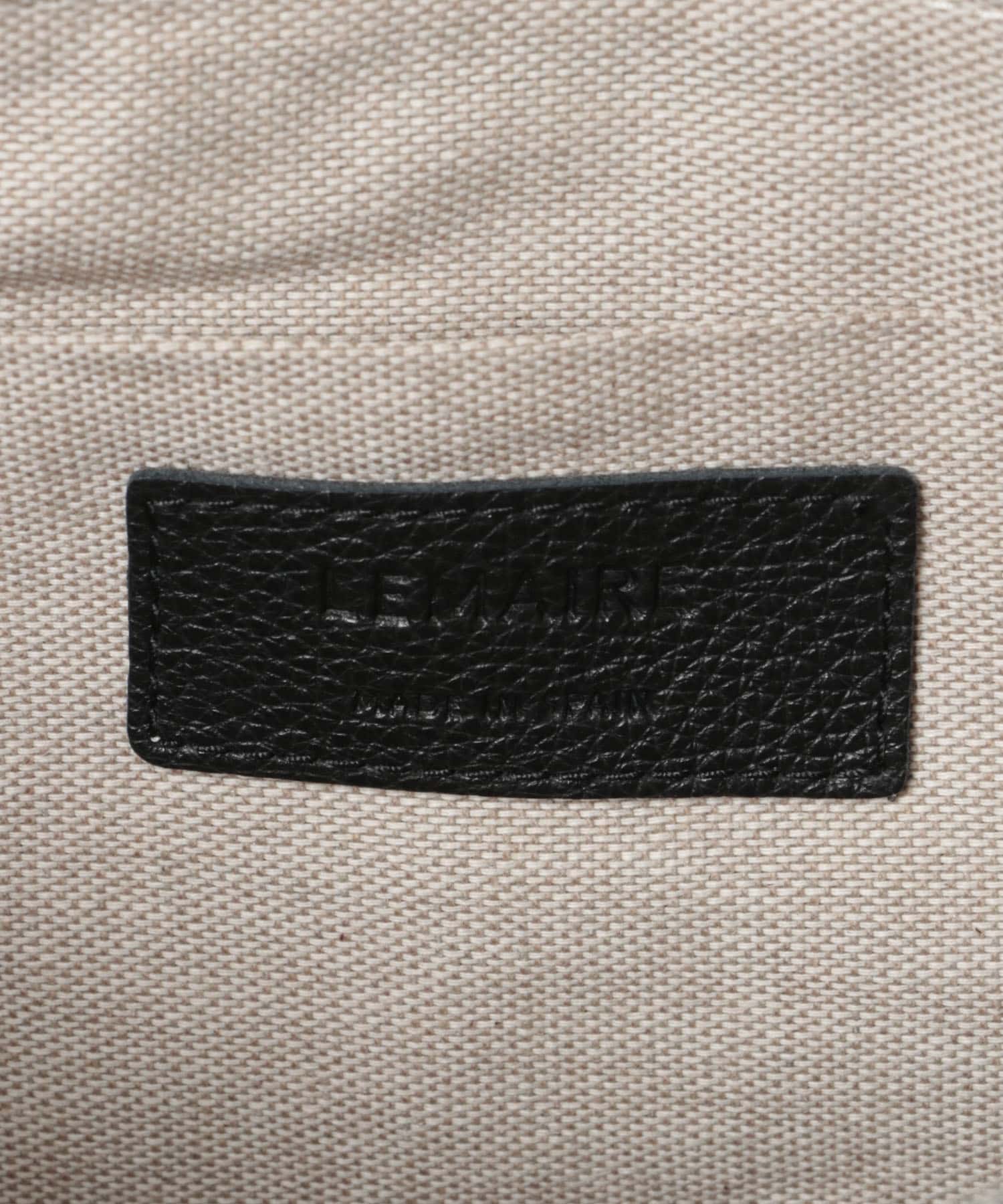 LEMAIRE　SMALL CROISSANT BAG BLACK -0