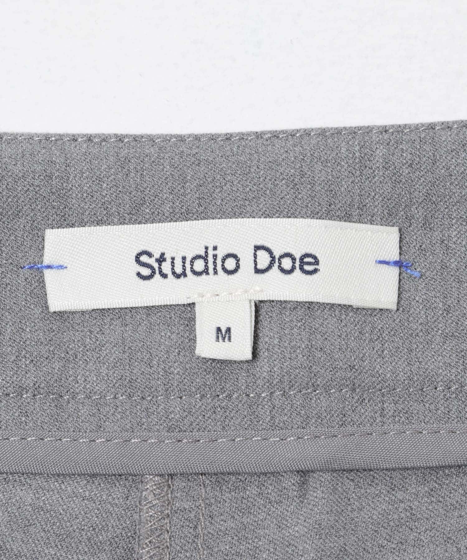 Studio Doe　Cocoon Wide Trousers GREY S+