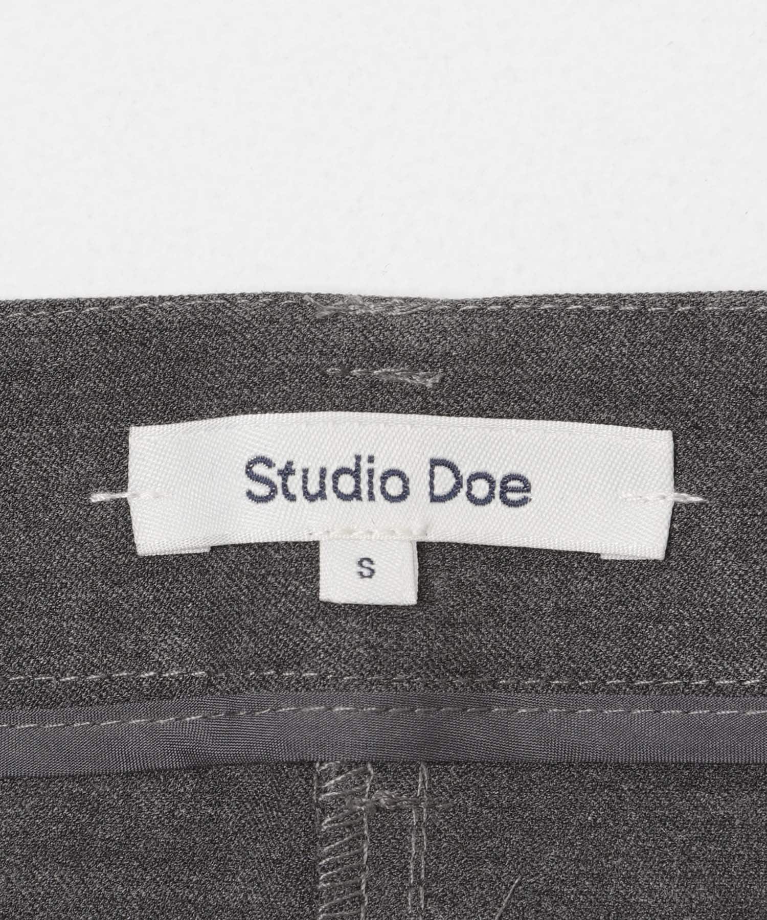 Studio Doe　Cocoon Cropped Trousers GREY S