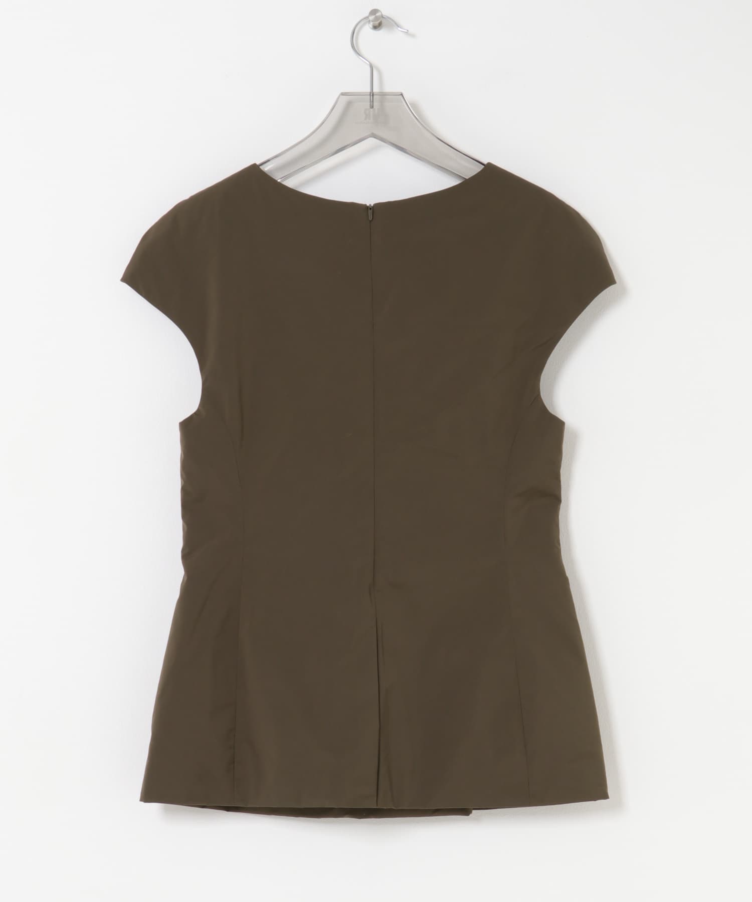 AMOMENTO TAFFETA MOCK NECK MINI DRESS(0 BROWN): ワンピース｜URBAN