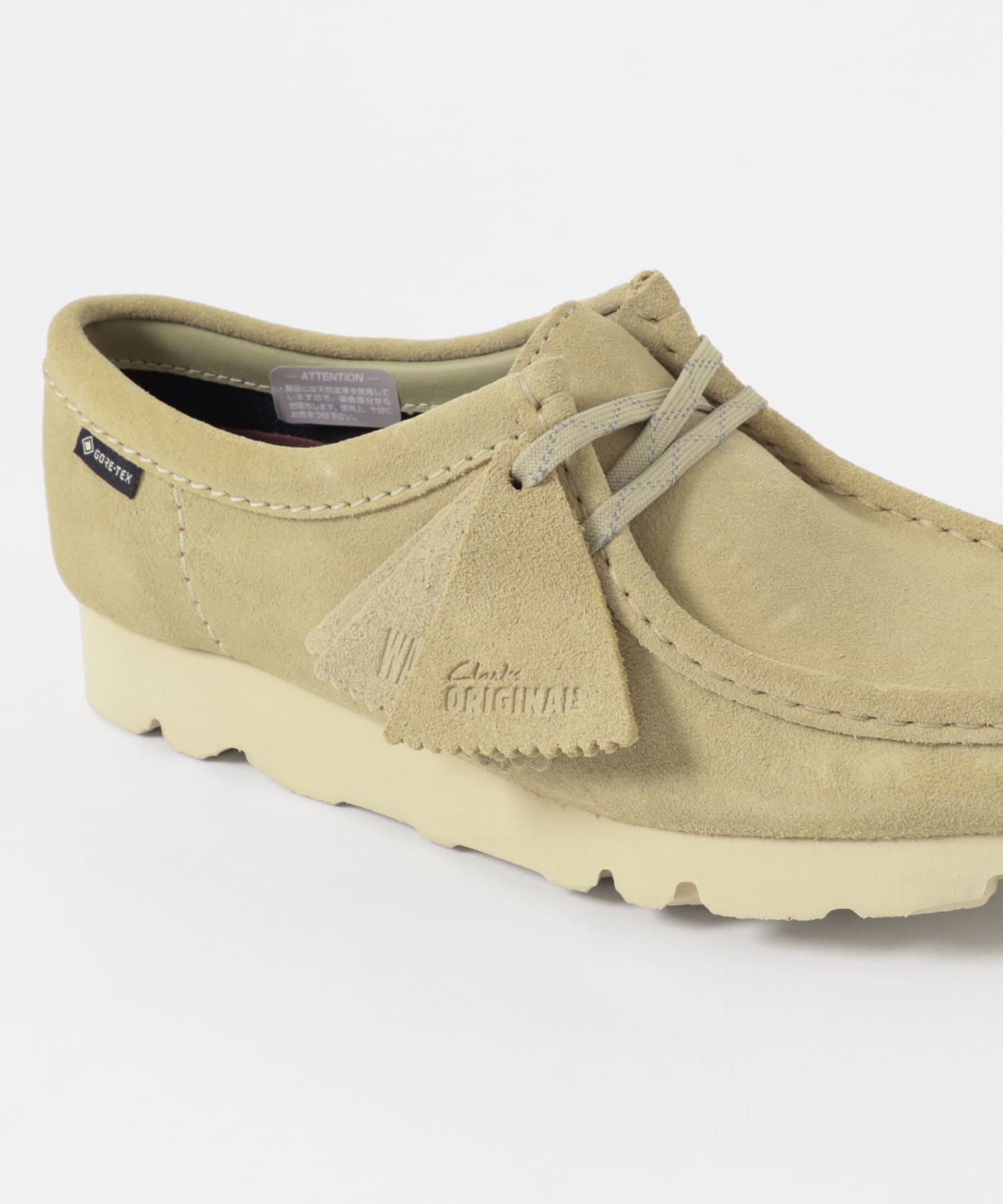 Clarks　Wallabee GTX MapleSuede 4.5