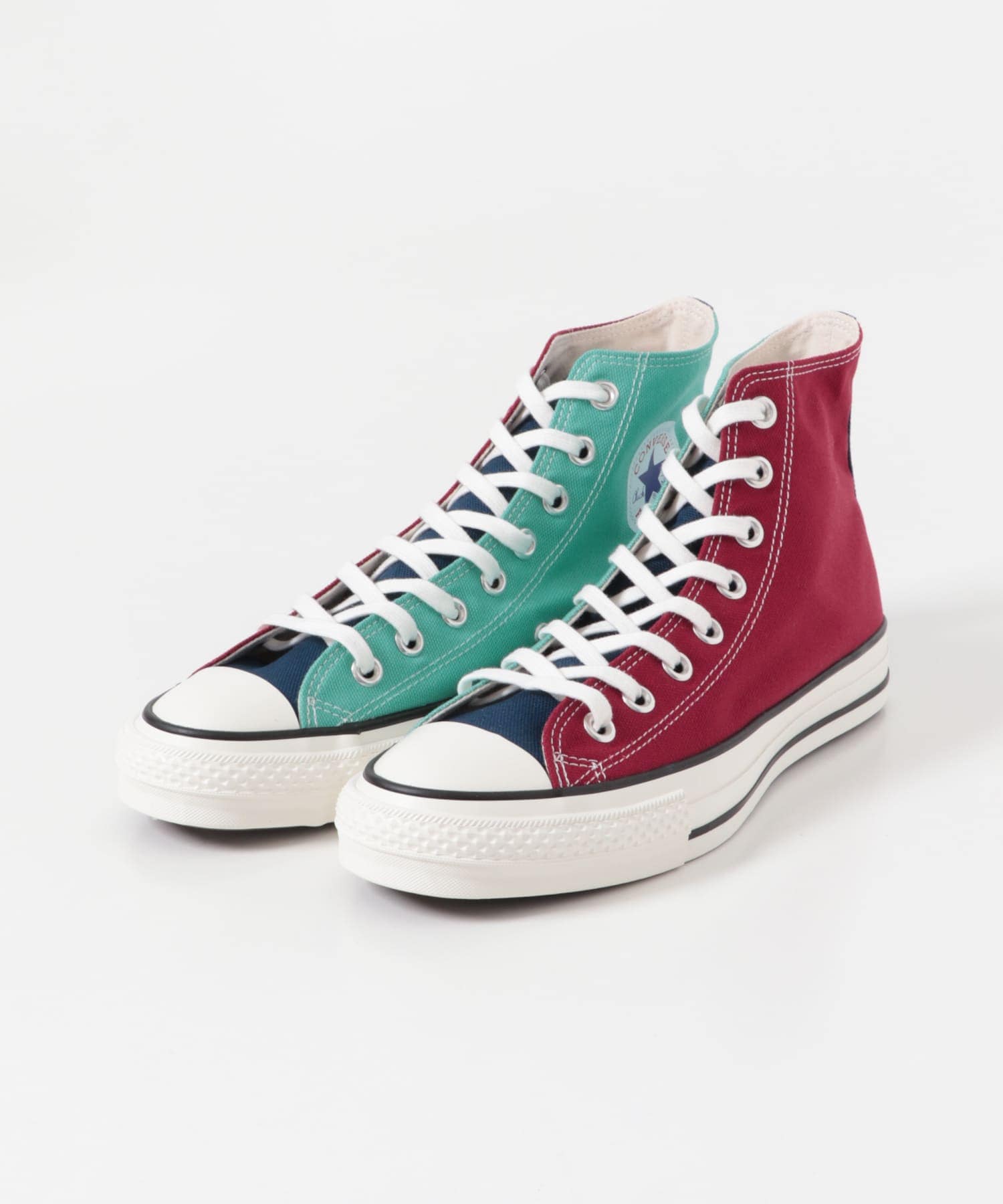 に*H様 新品未使用23-24 FNTC CVT 150 ソールカバー付き Converse CANVAS ALL STAR J HI(23.5 ミント): シューズ｜URBAN