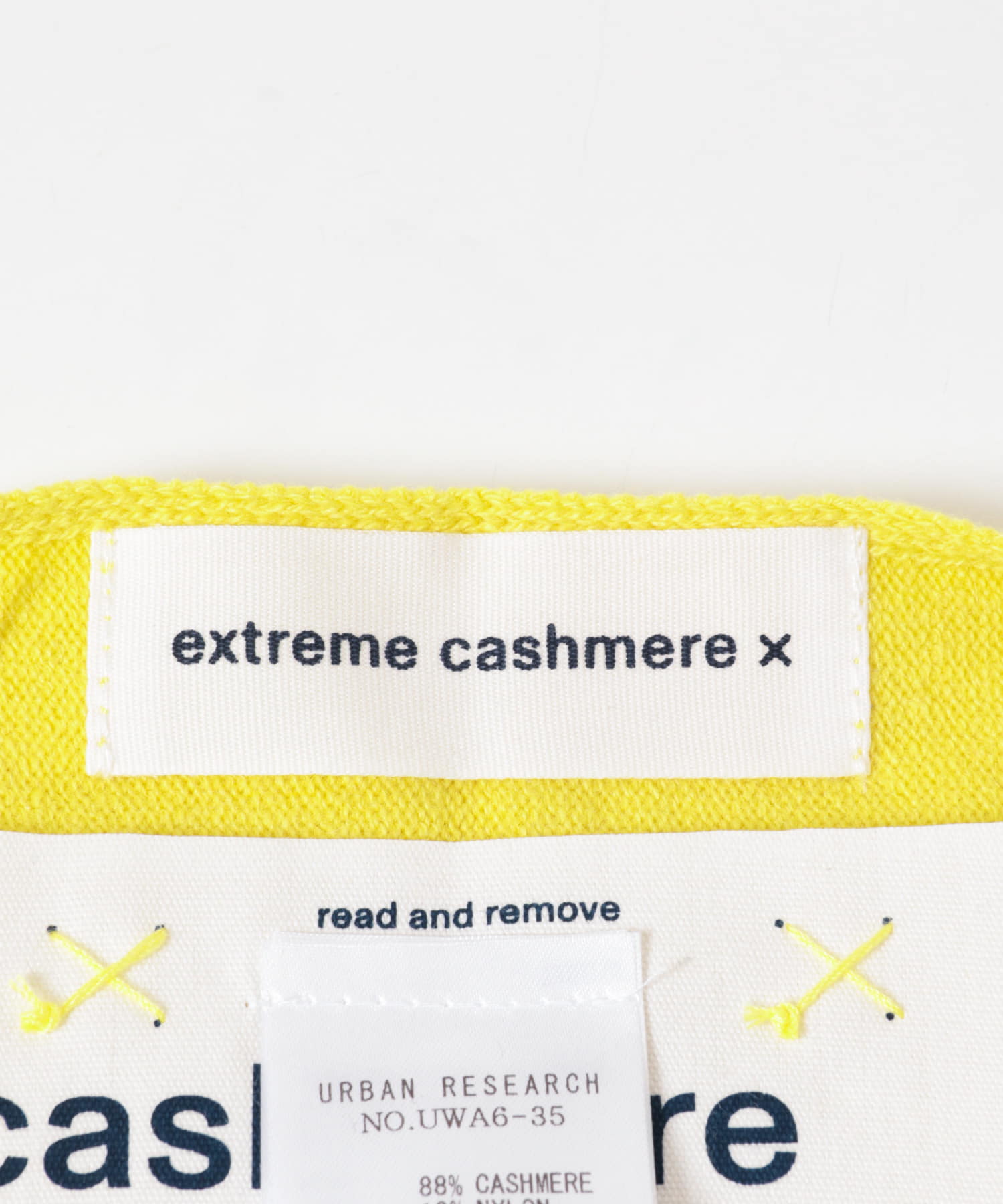 Extreme Cashmere　bandana sunny -