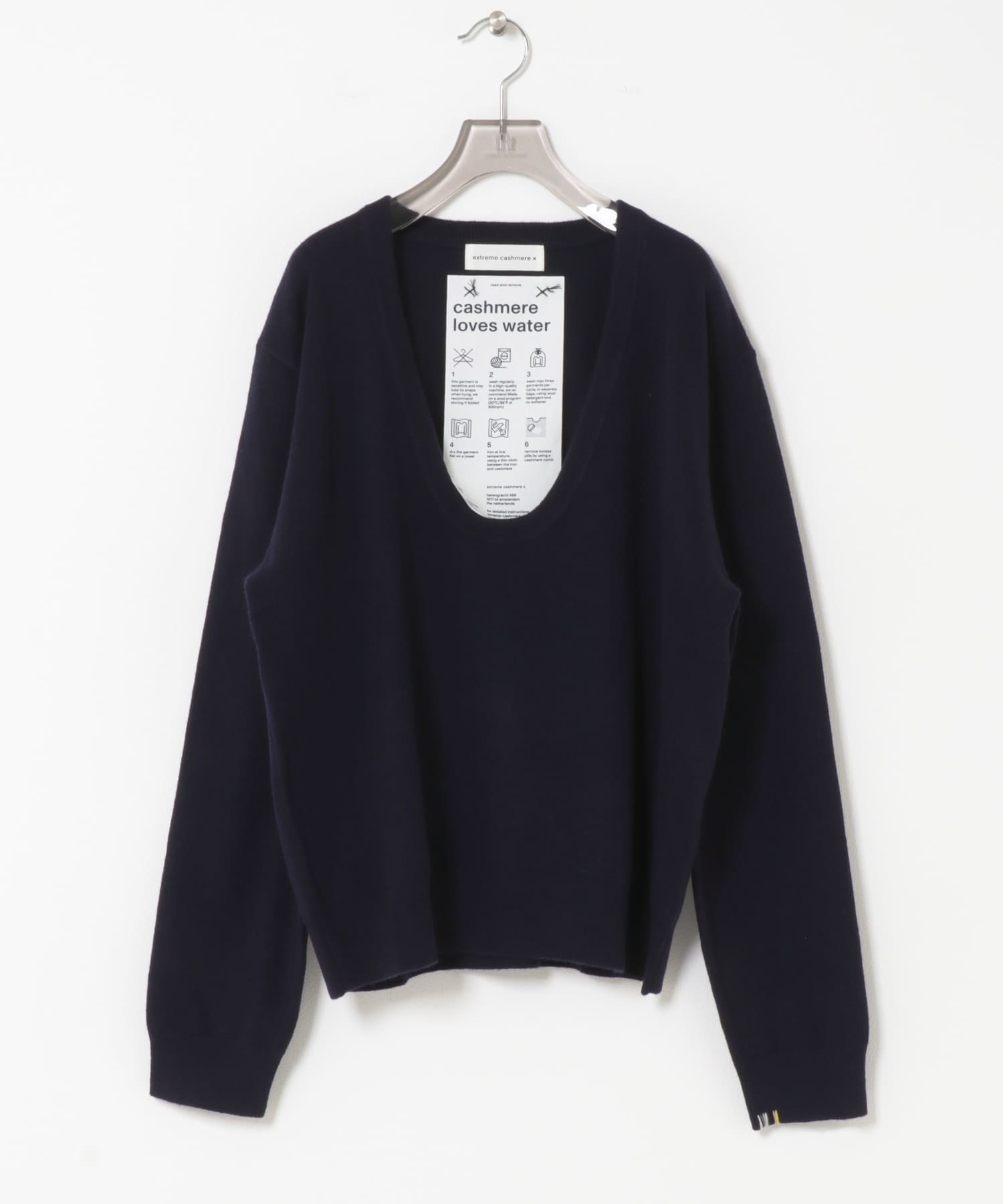 Extreme Cashmere　jacob navy -0