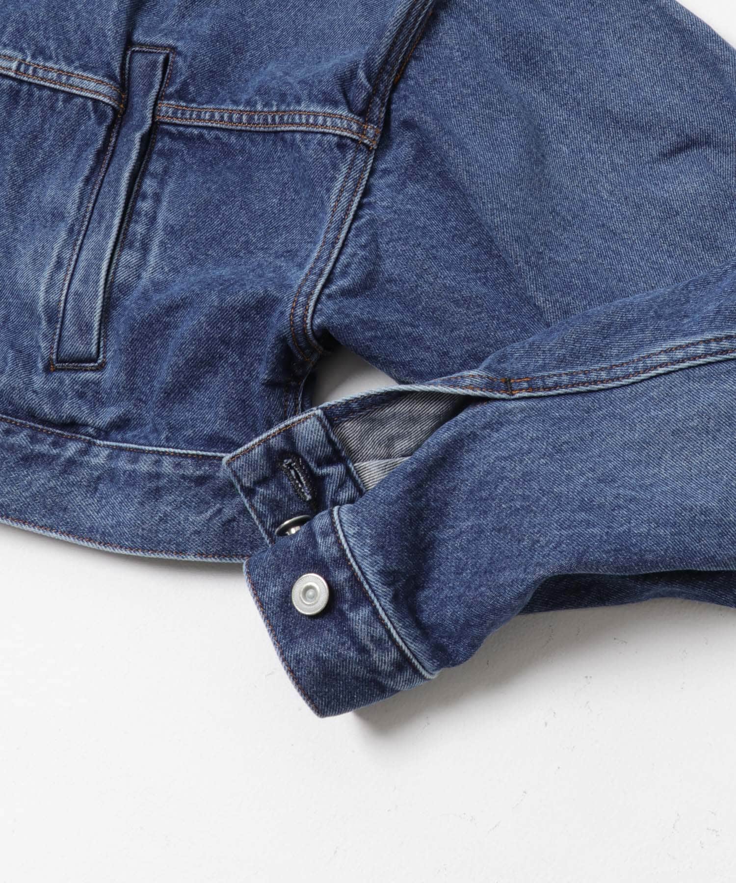 KURO　POWER SHOULDER DENIM JACKET INDIGO 1