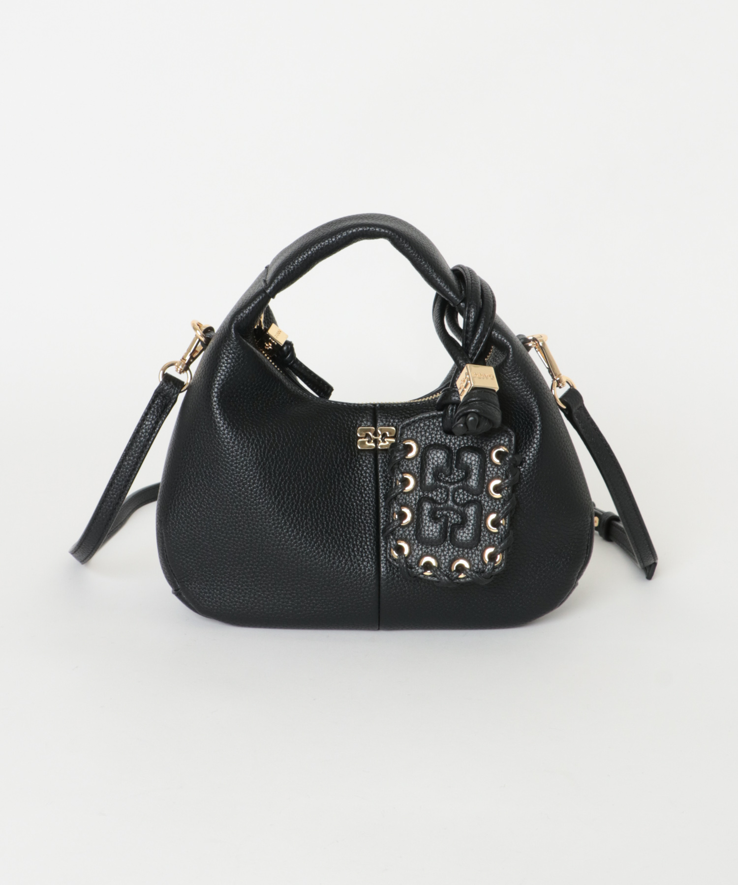 GANNI　Hobo Mini Grained