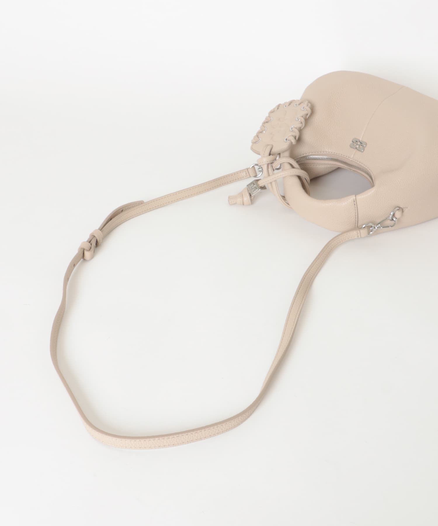 GANNI　Hobo Mini Grained W Pepper 0