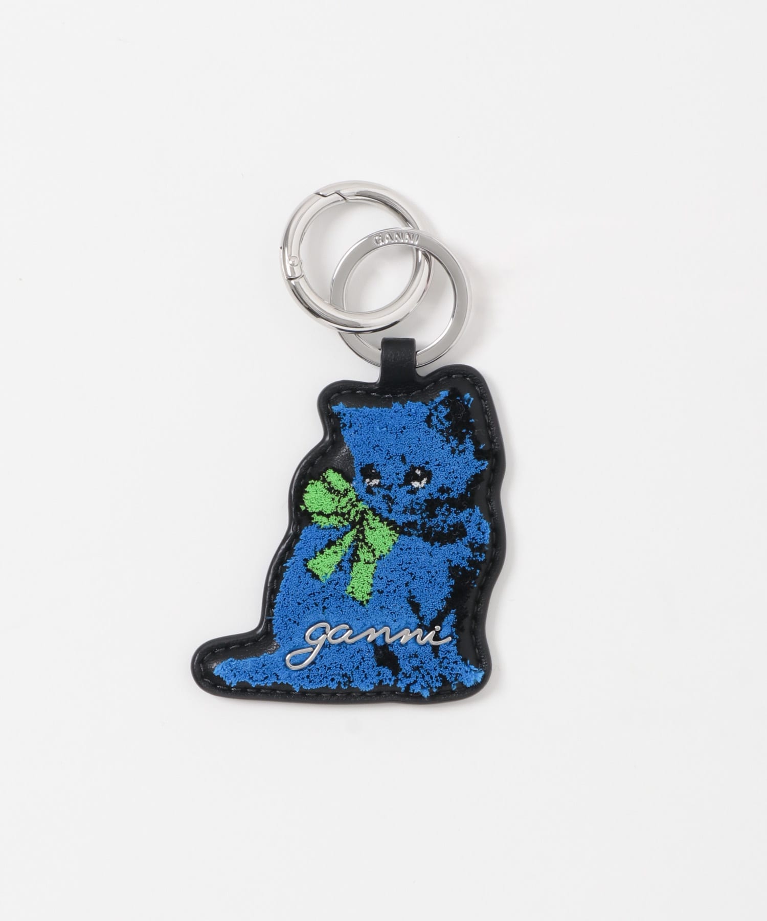 GANNI　Cat Keyring