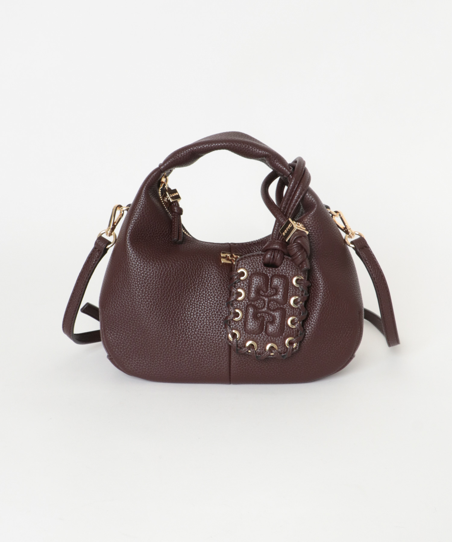 GANNI　Hobo Mini Grained