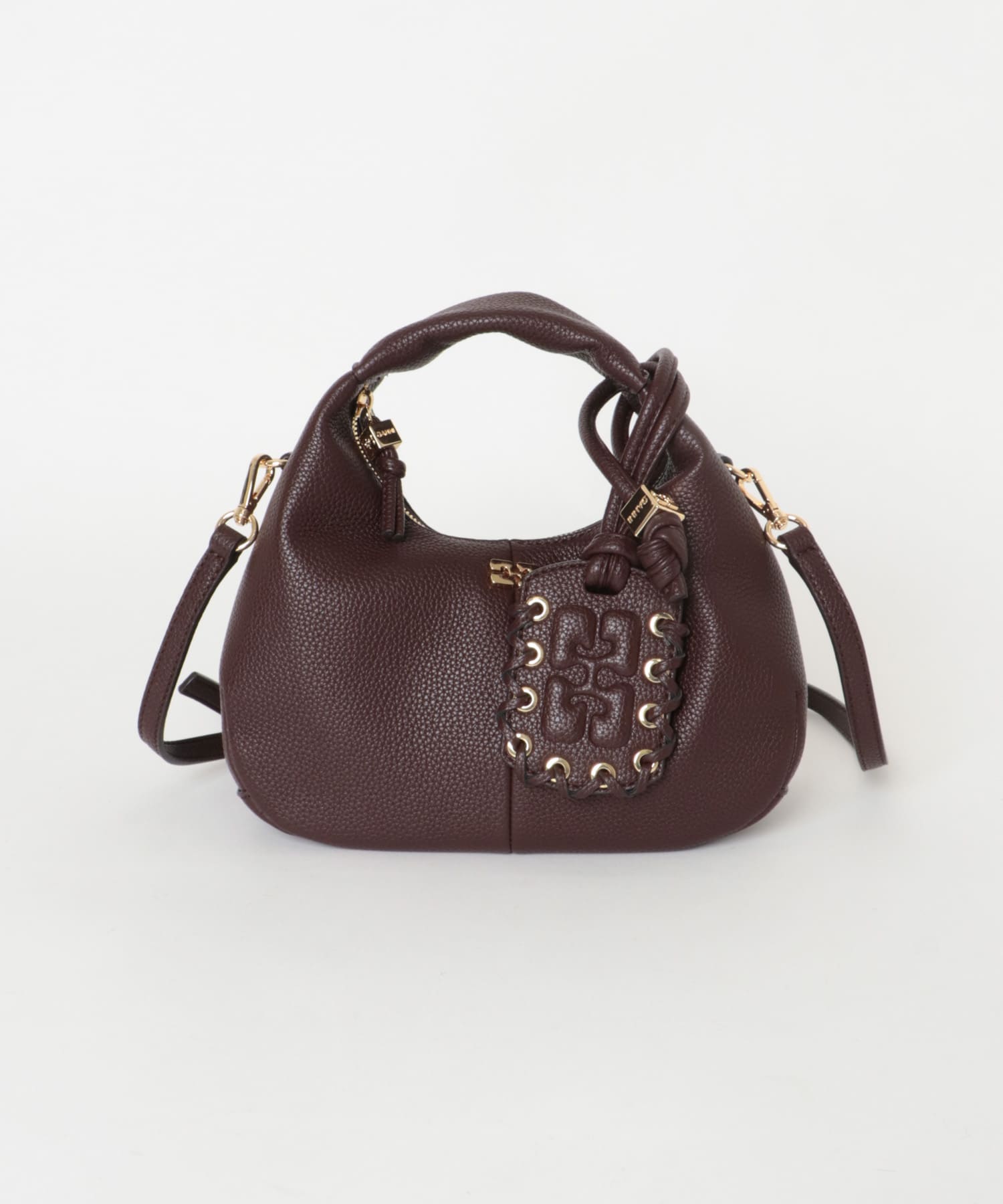 GANNI　Hobo Mini Grained