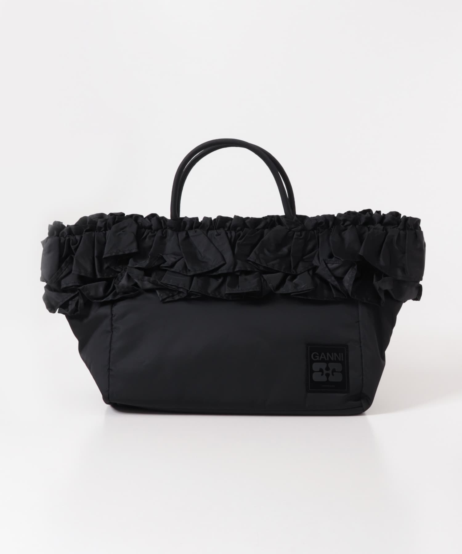 GANNI　XXL Shopper Ruffle