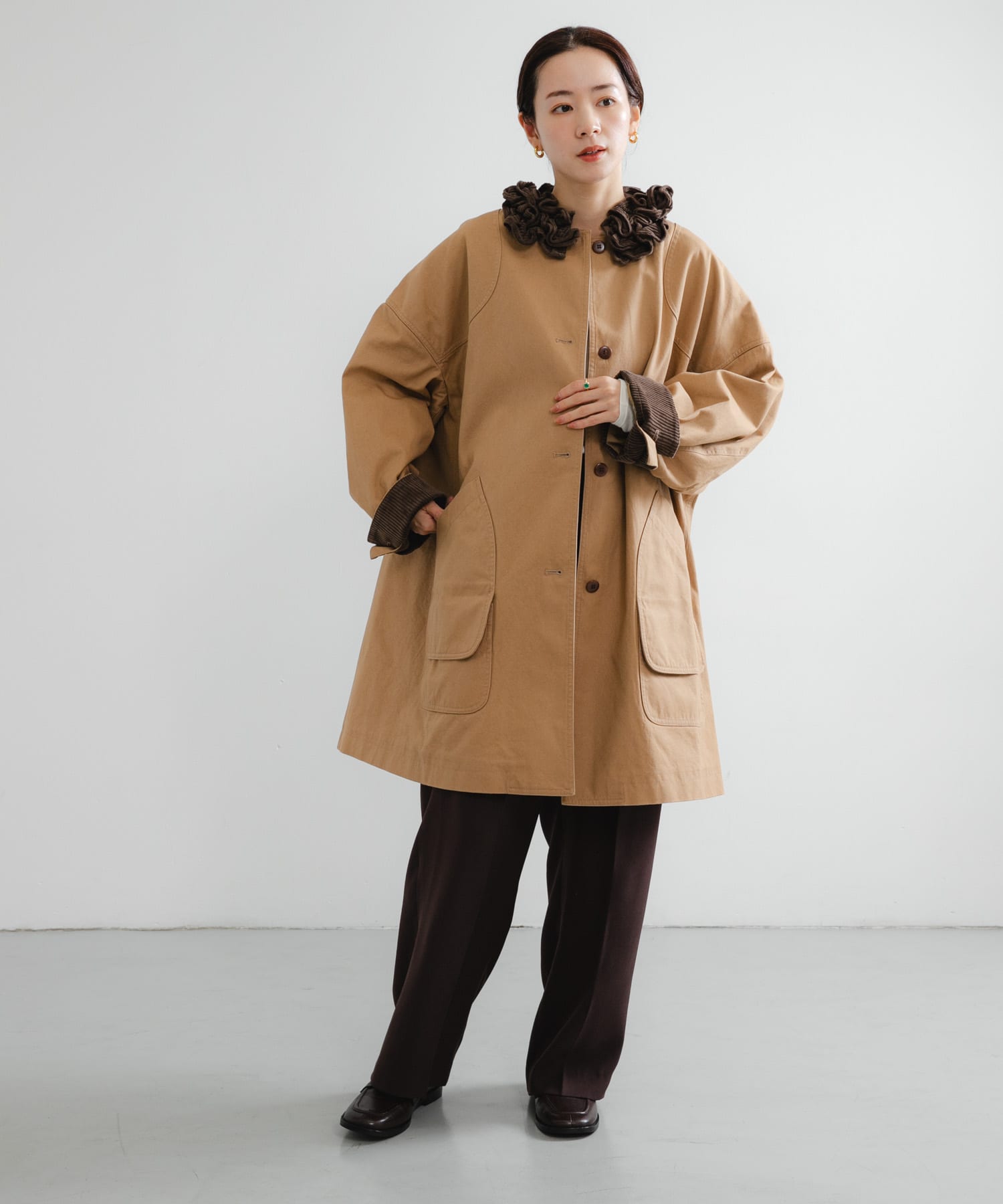 身長：162cm サイズ：FREE