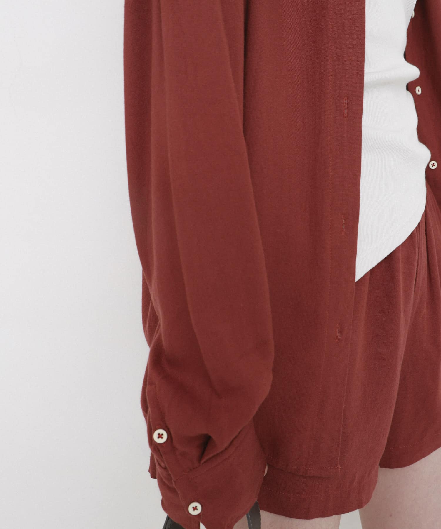 STUDIO DOE Linen Resort Shirts(S RED): トップス｜URBAN RESEARCH 