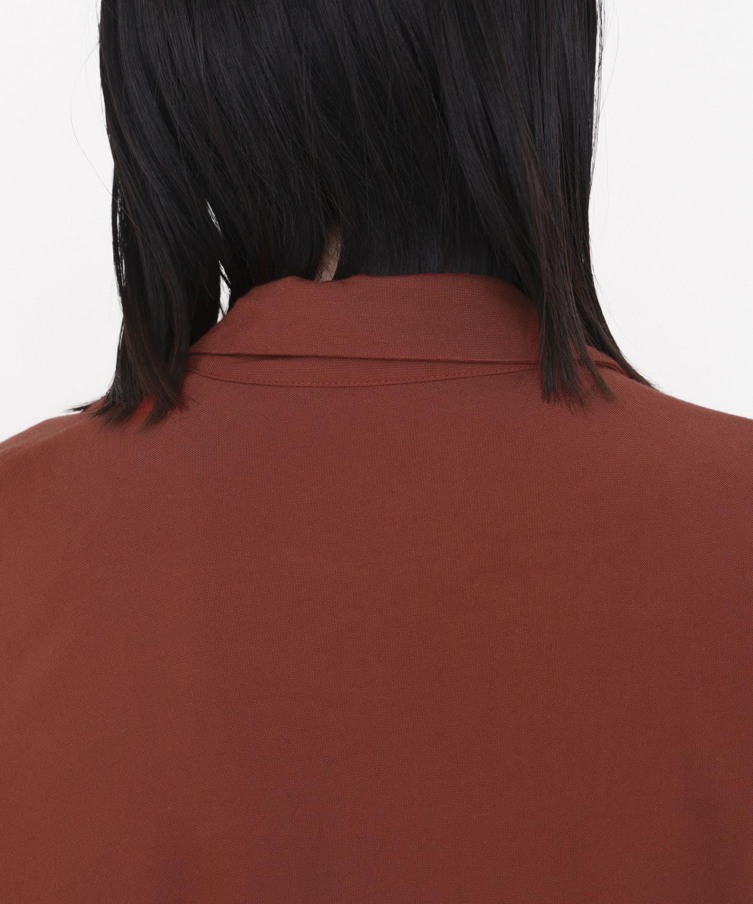 STUDIO DOE　Linen Resort Shirts RED S