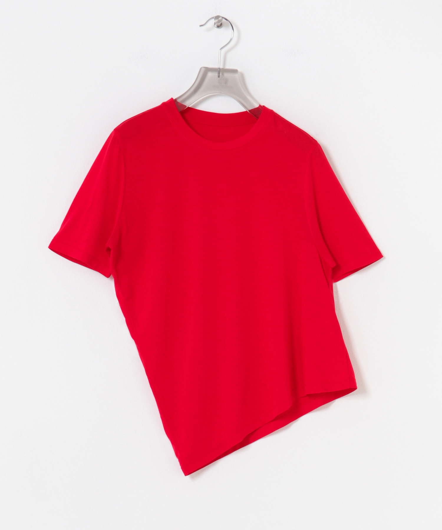 STUDIO DOE　Twist Lyocell T-Shirts RED S