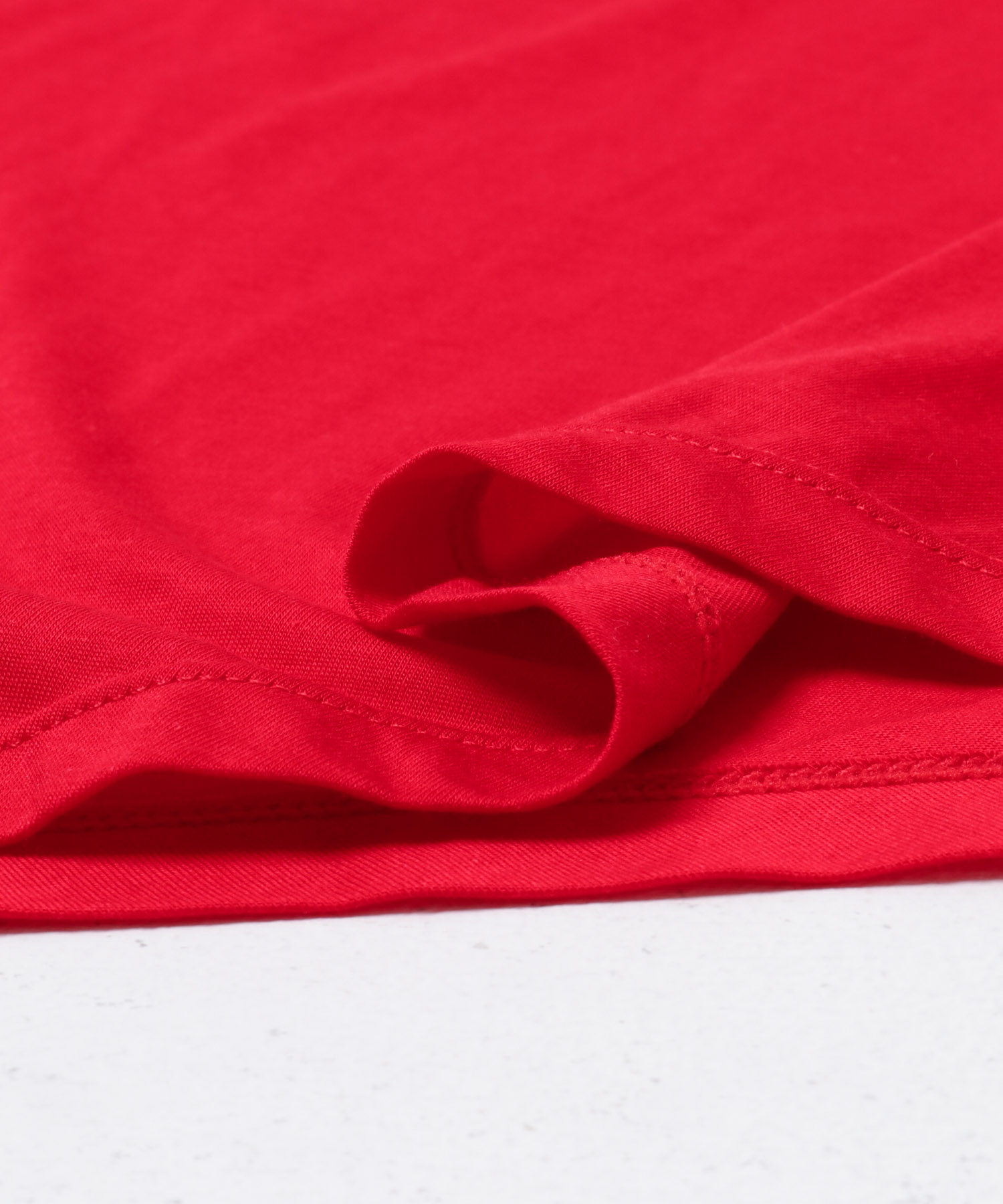STUDIO DOE　Twist Lyocell T-Shirts RED S