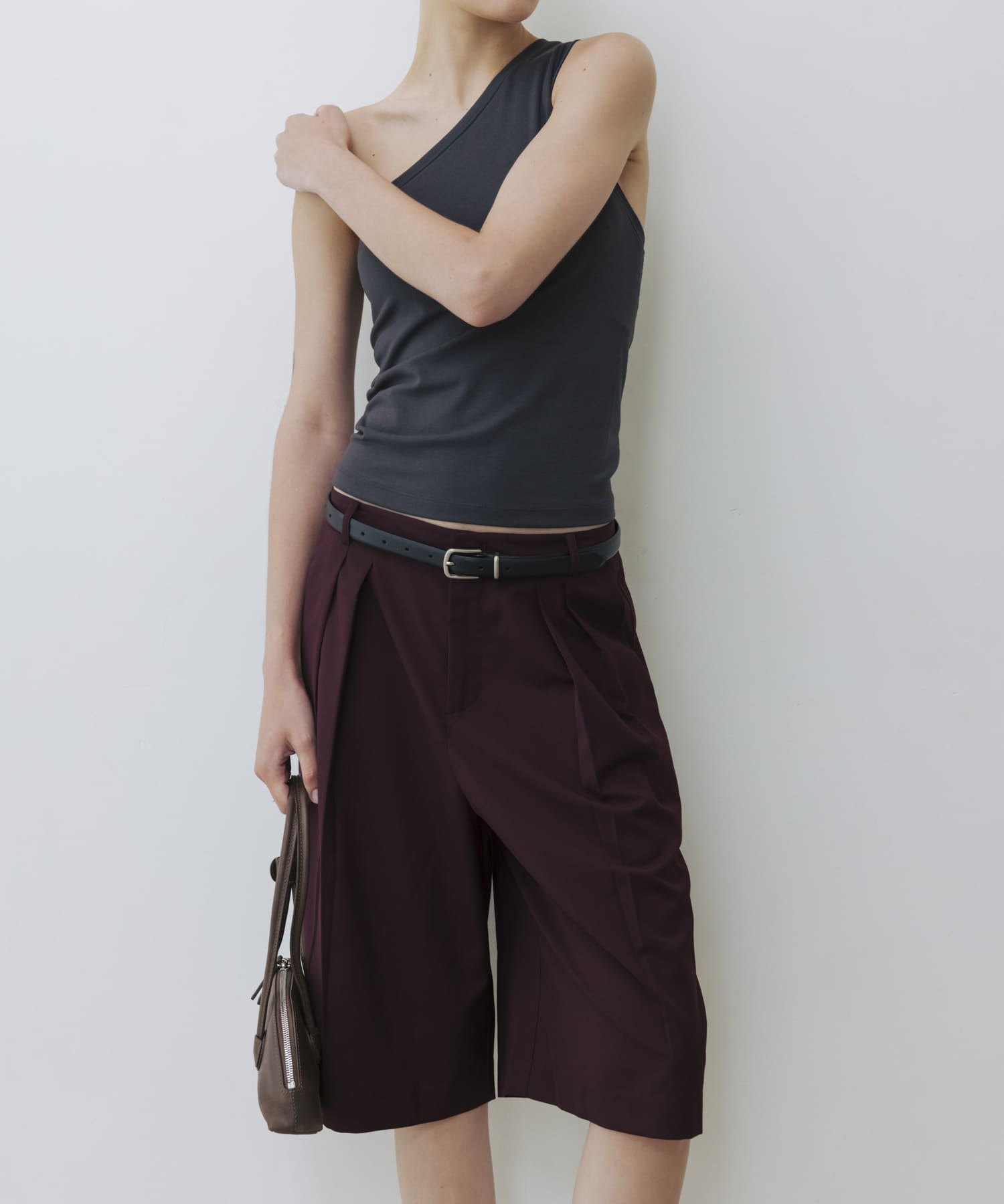 STUDIO DOE　Capri Pants BORDEAUX XS