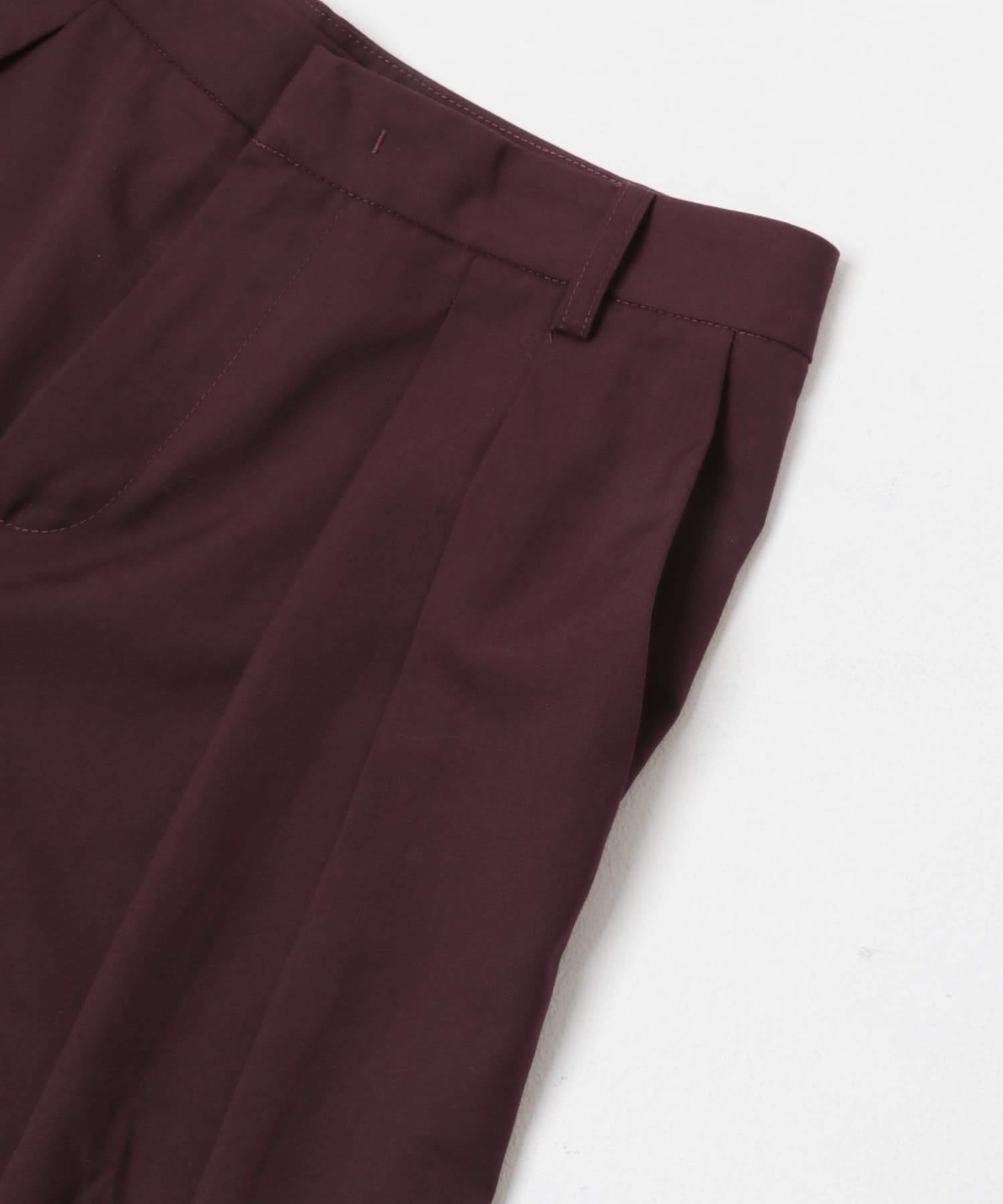 STUDIO DOE　Capri Pants BORDEAUX XS
