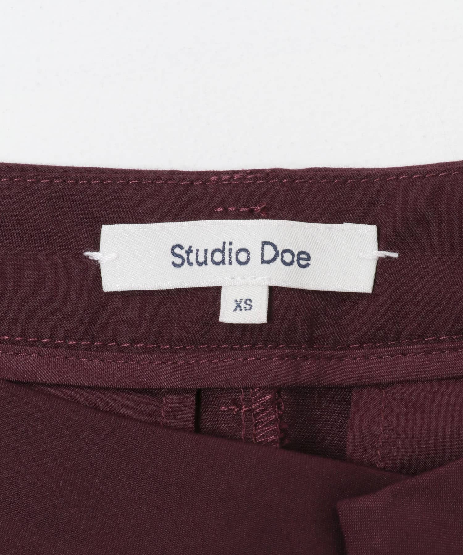 STUDIO DOE　Capri Pants BORDEAUX XS