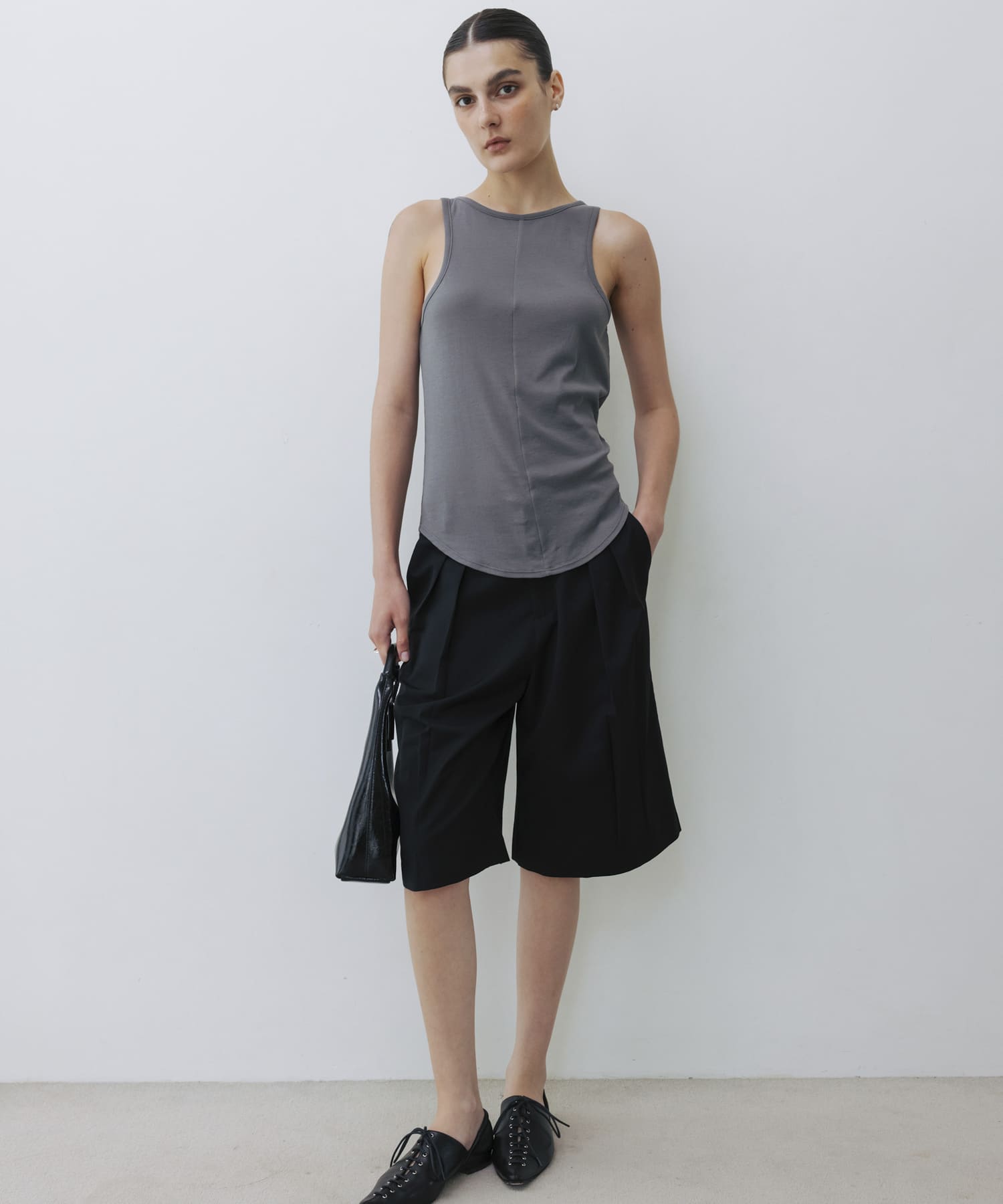 STUDIO DOE　Capri Pants BLACK XS