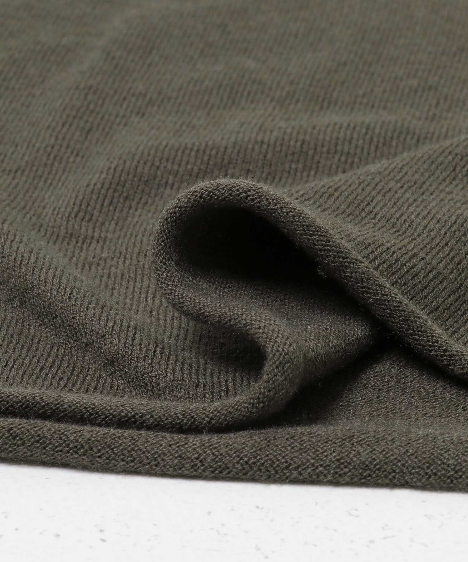 STUDIO DOE　French Sleeve Knit Top BROWN S