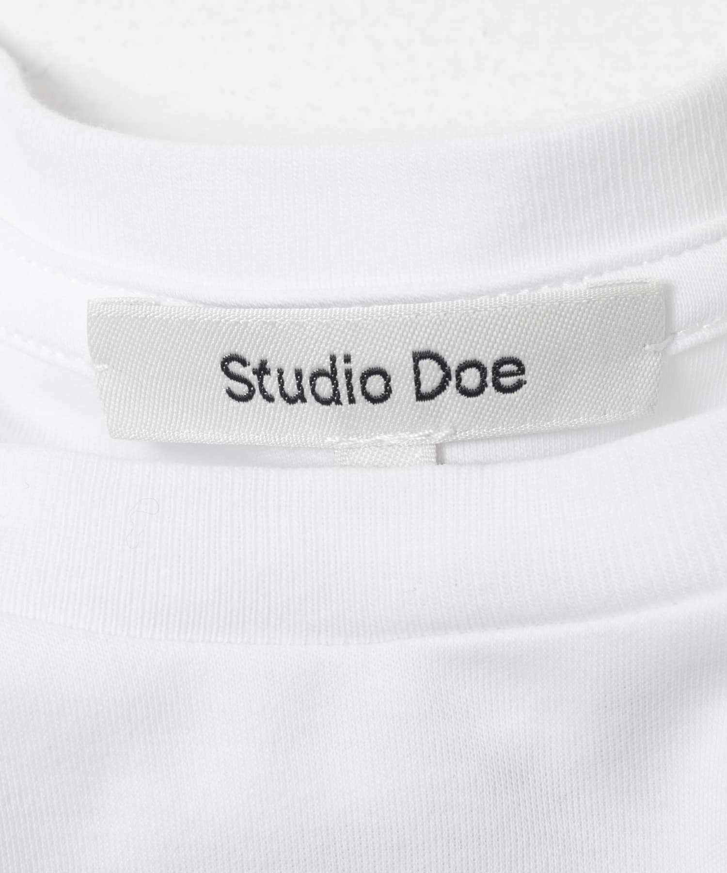 STUDIO DOE　Cherry Oversized T-shirts WHITE S